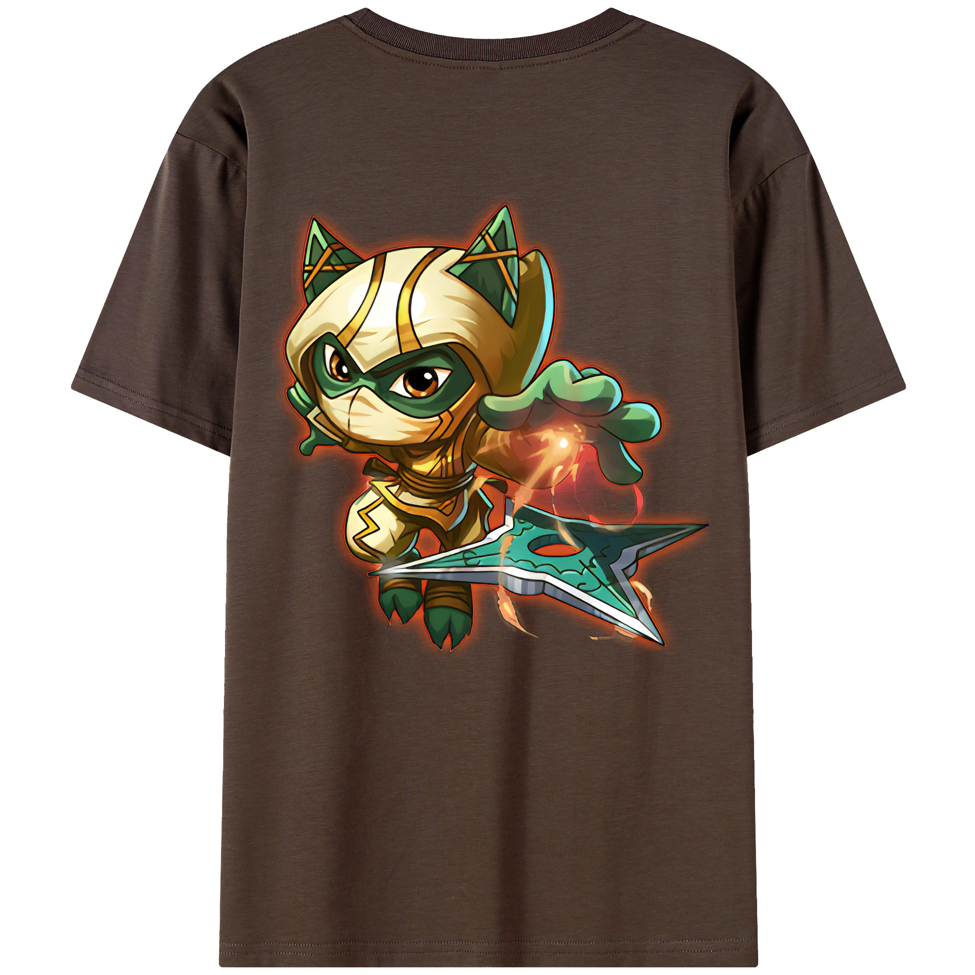 リーグ・オブ・レジェンド League of Legends LOL 綿100％半袖Tシャツ（背面プリント）
