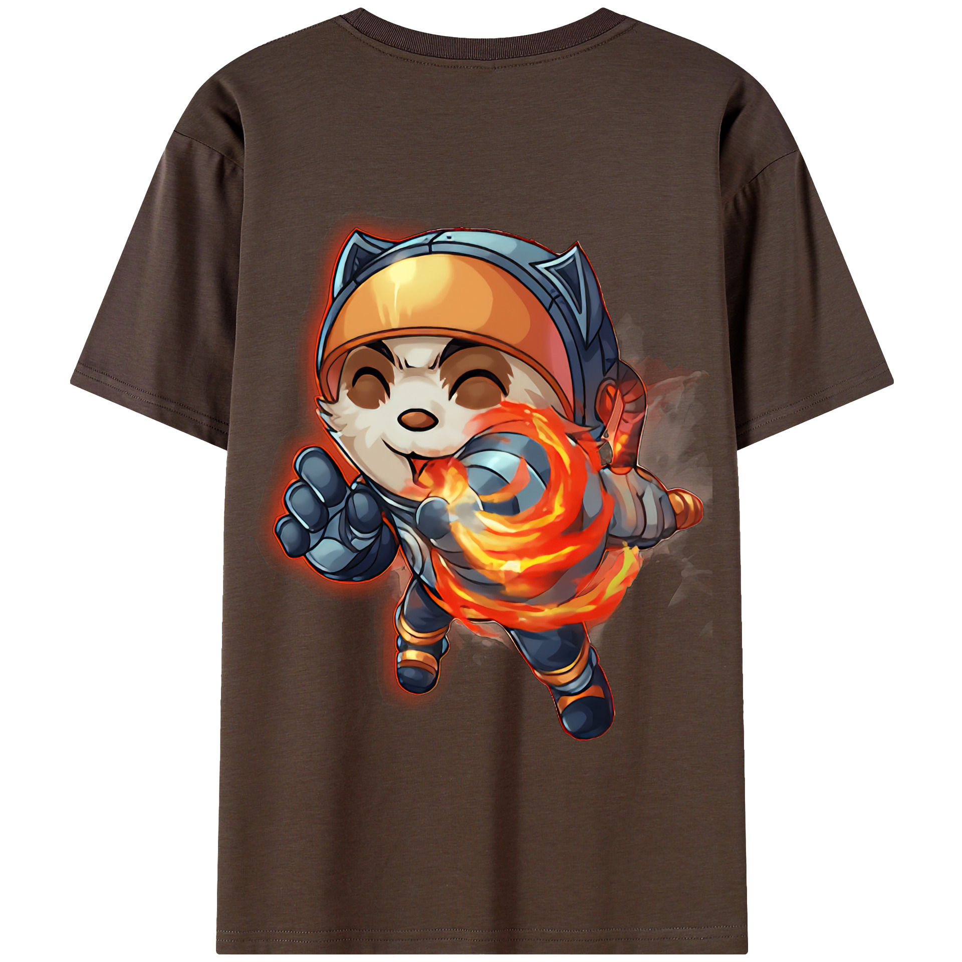 リーグ・オブ・レジェンド League of Legends LOL 綿100％半袖Tシャツ（背面プリント）