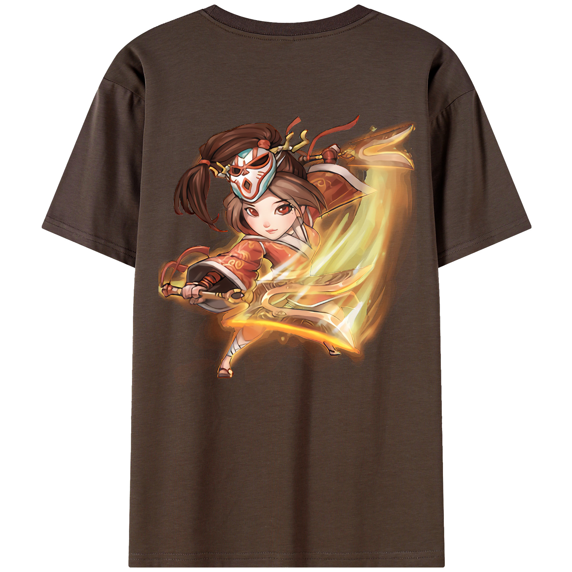 リーグ・オブ・レジェンド League of Legends LOL 綿100％半袖Tシャツ（背面プリント）