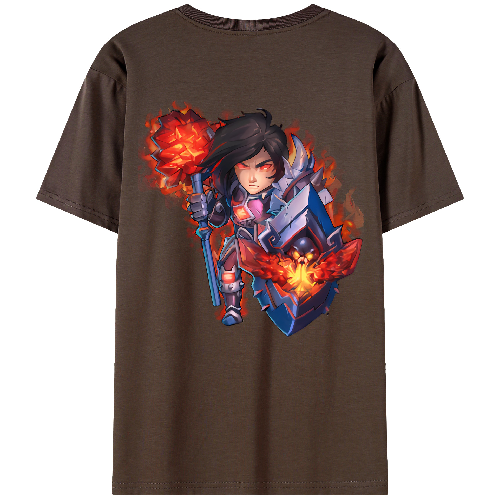 リーグ・オブ・レジェンド League of Legends LOL 綿100％半袖Tシャツ（背面プリント）