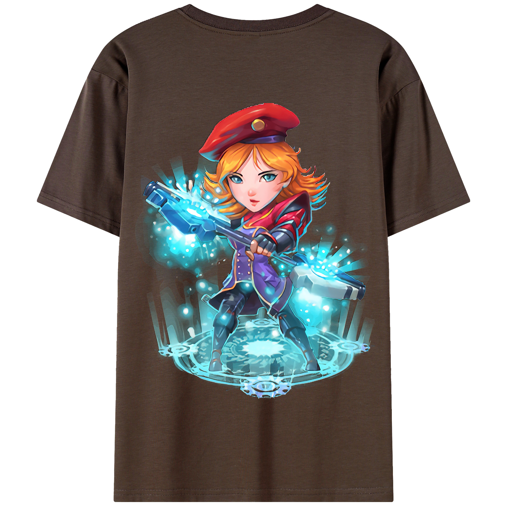 リーグ・オブ・レジェンド League of Legends LOL 綿100％半袖Tシャツ（背面プリント）