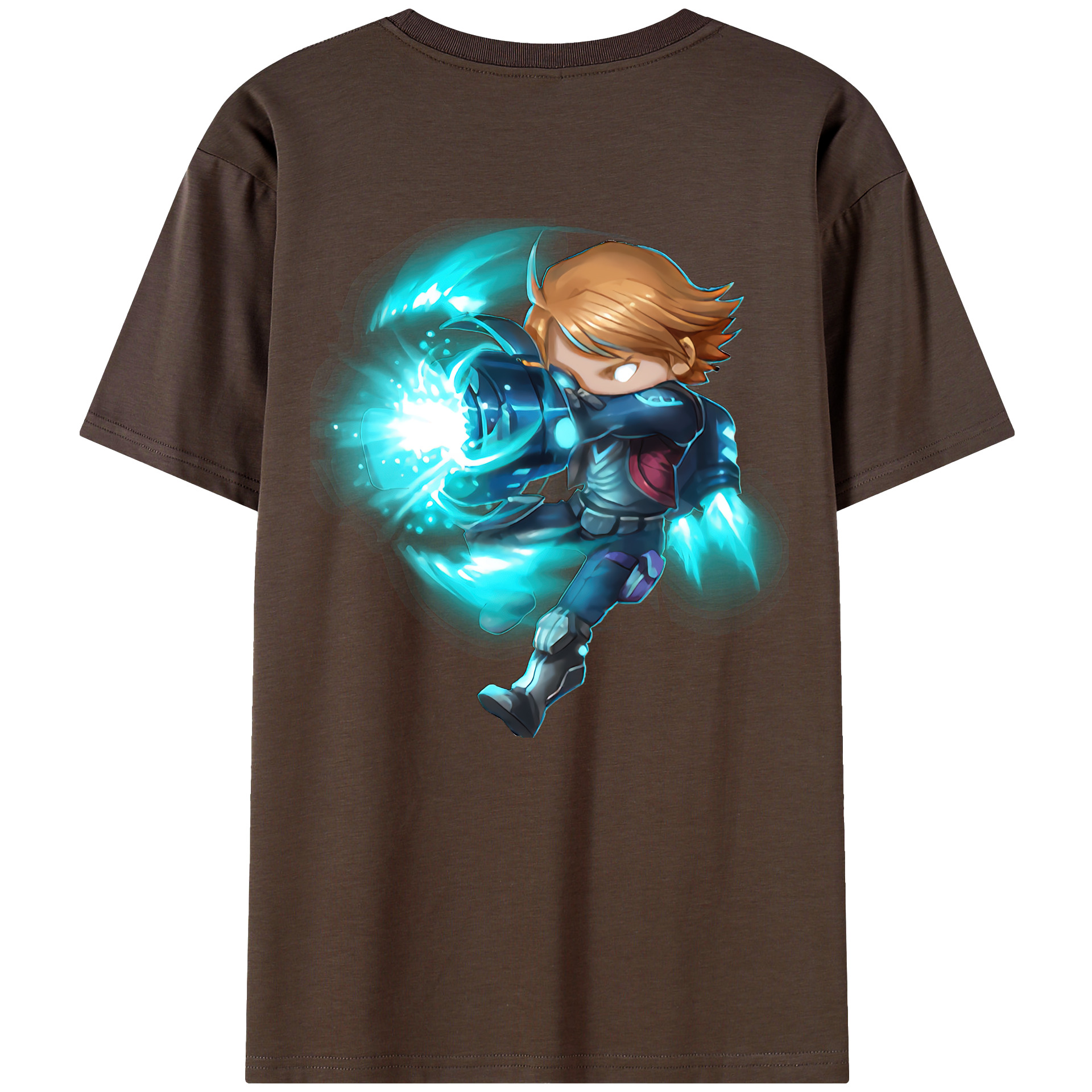 リーグ・オブ・レジェンド League of Legends LOL 綿100％半袖Tシャツ（背面プリント）