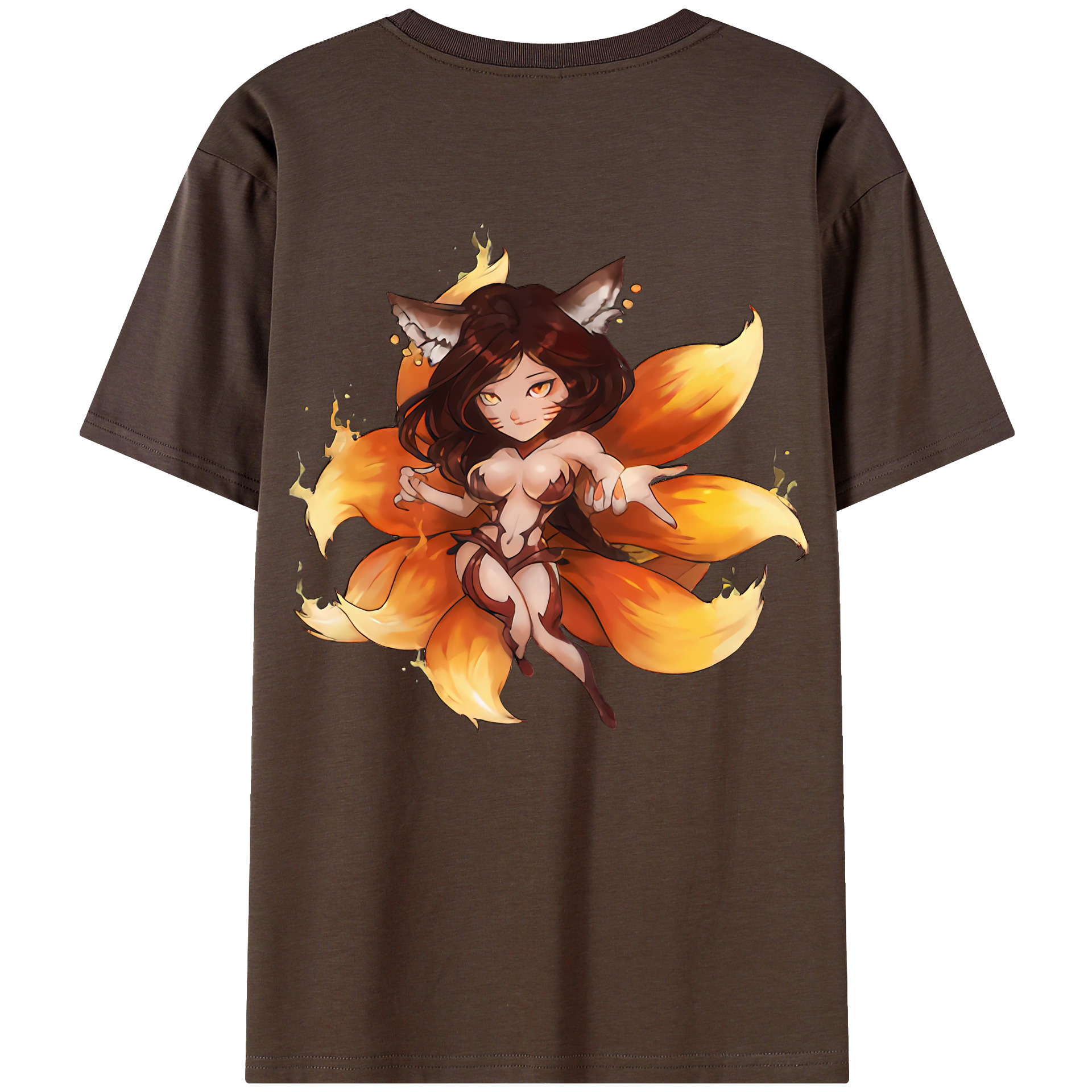 リーグ・オブ・レジェンド League of Legends LOL 綿100％半袖Tシャツ（背面プリント）