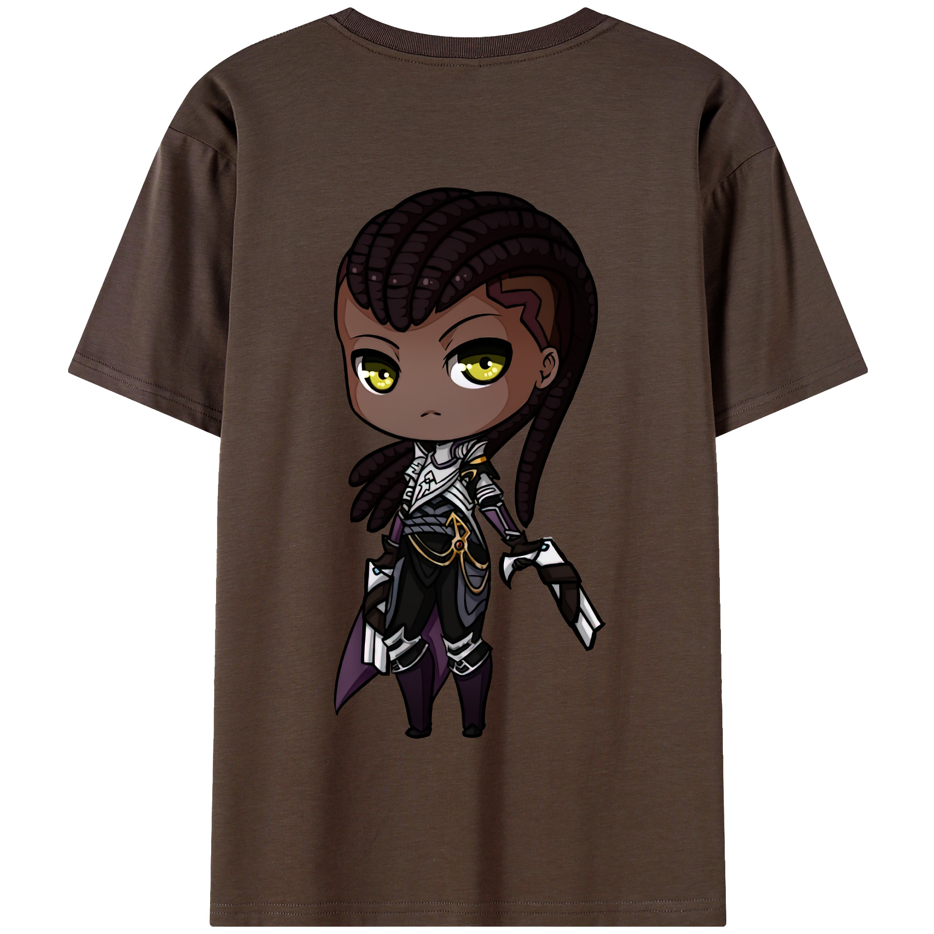 リーグ・オブ・レジェンド League of Legends LOL 綿100％半袖Tシャツ（背面プリント）