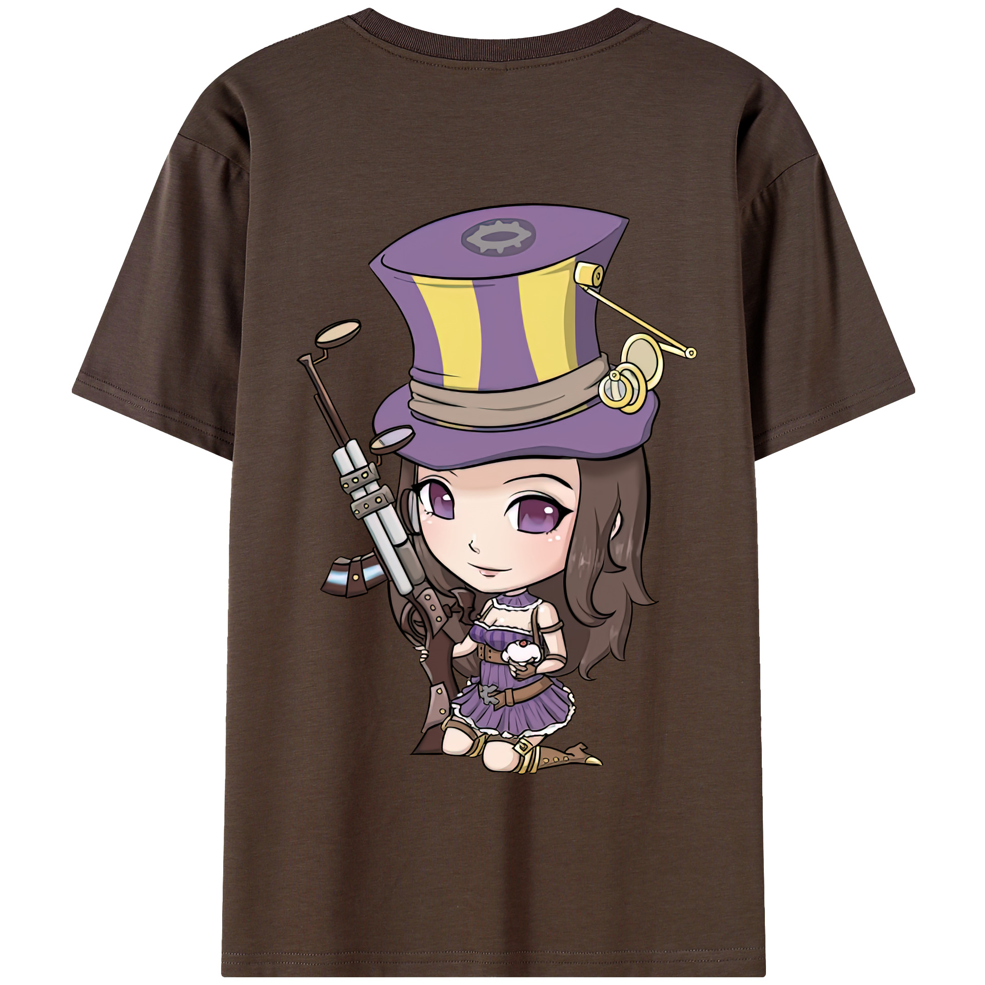 リーグ・オブ・レジェンド League of Legends LOL 綿100％半袖Tシャツ（背面プリント）