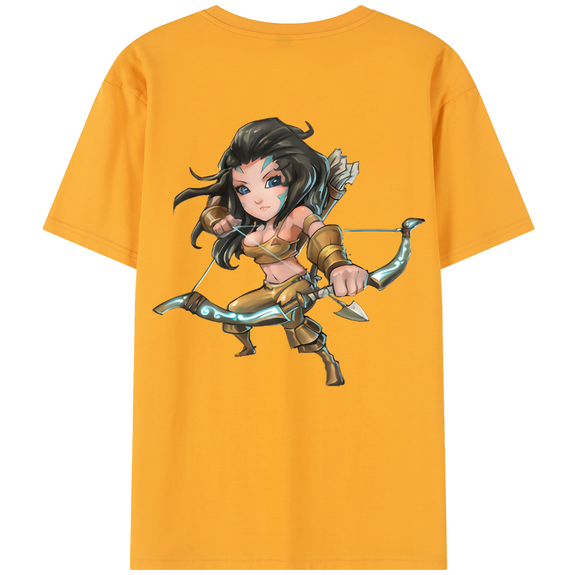 リーグ・オブ・レジェンド League of Legends LOL 綿100％半袖Tシャツ（背面プリント）