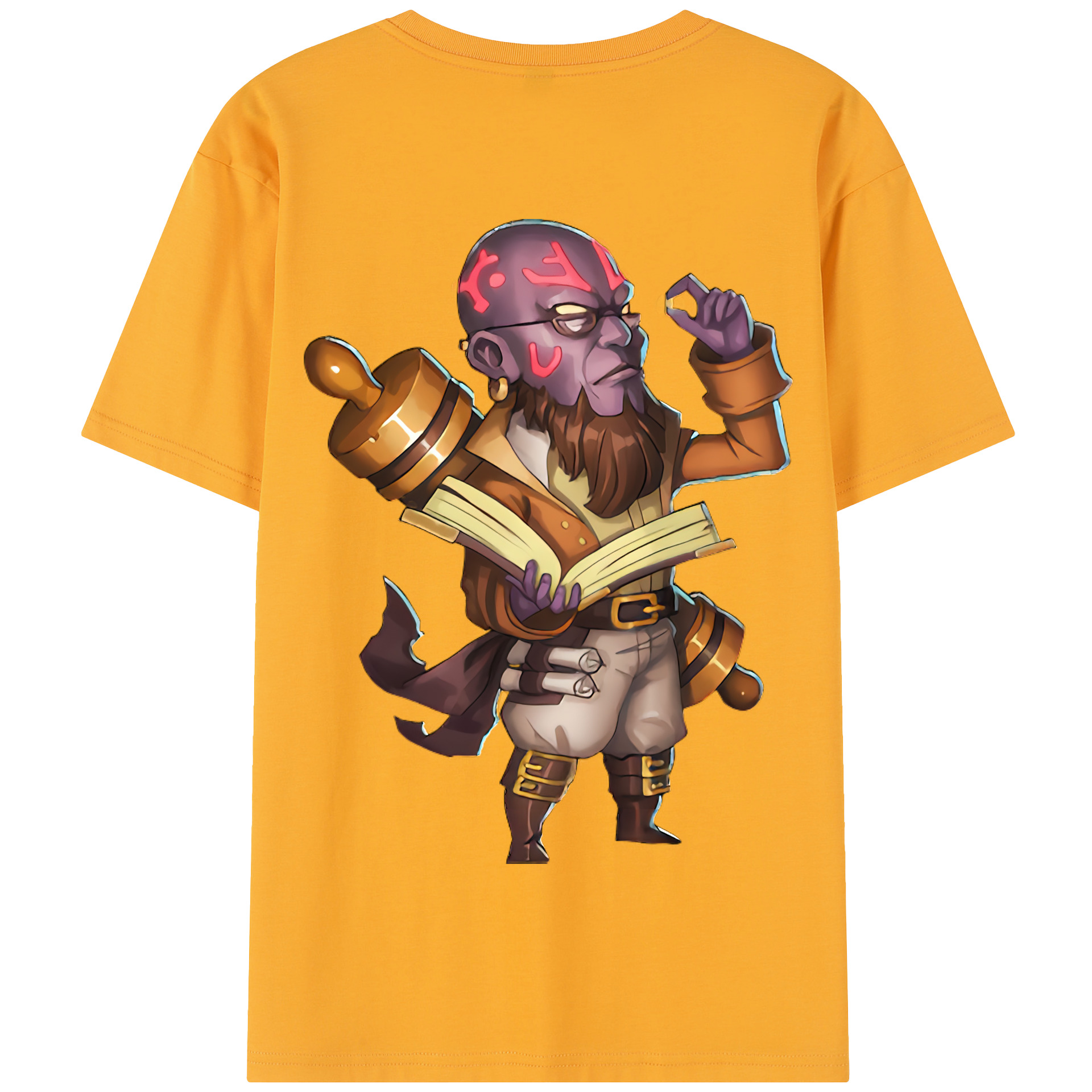 リーグ・オブ・レジェンド League of Legends LOL 綿100％半袖Tシャツ（背面プリント）