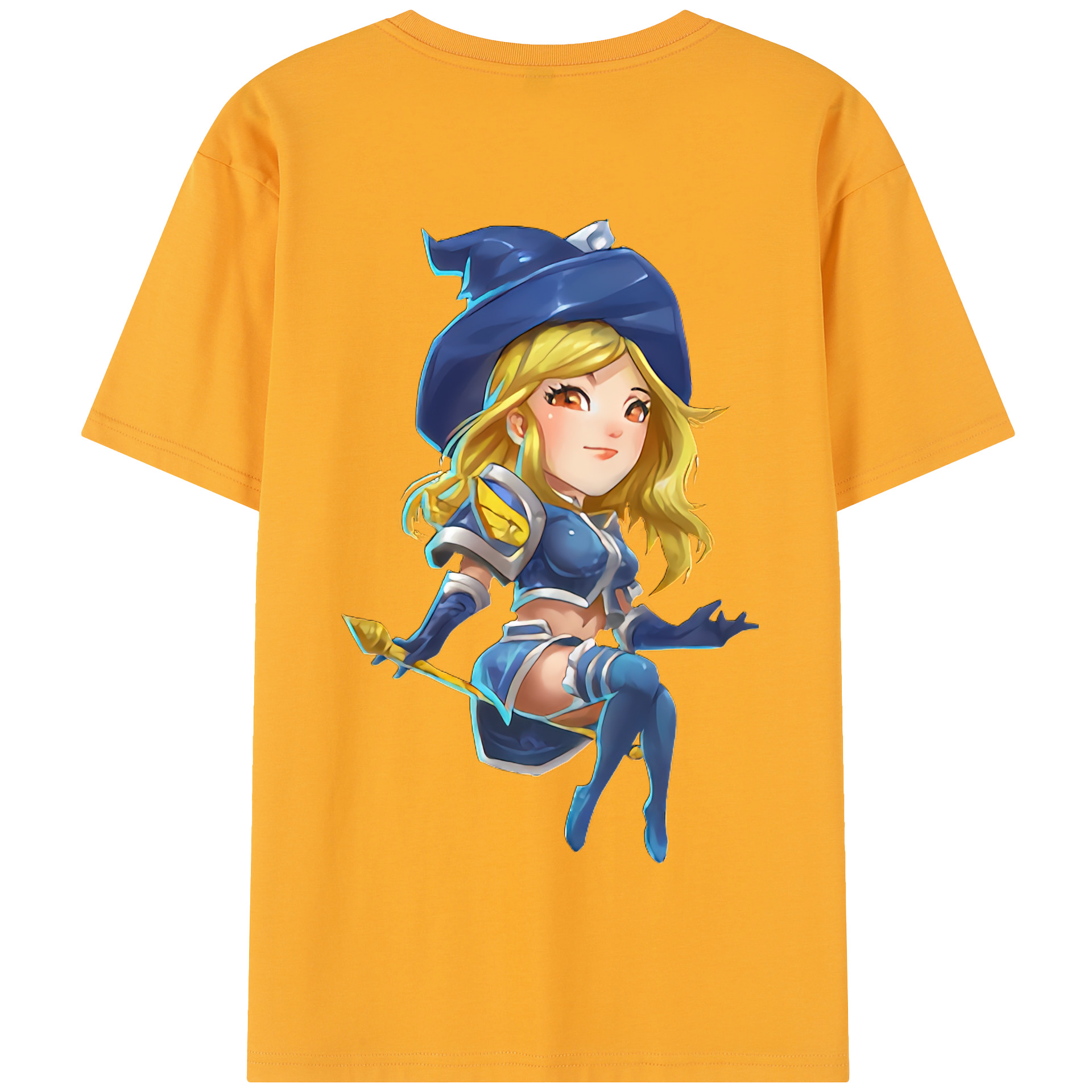 リーグ・オブ・レジェンド League of Legends LOL 綿100％半袖Tシャツ（背面プリント）