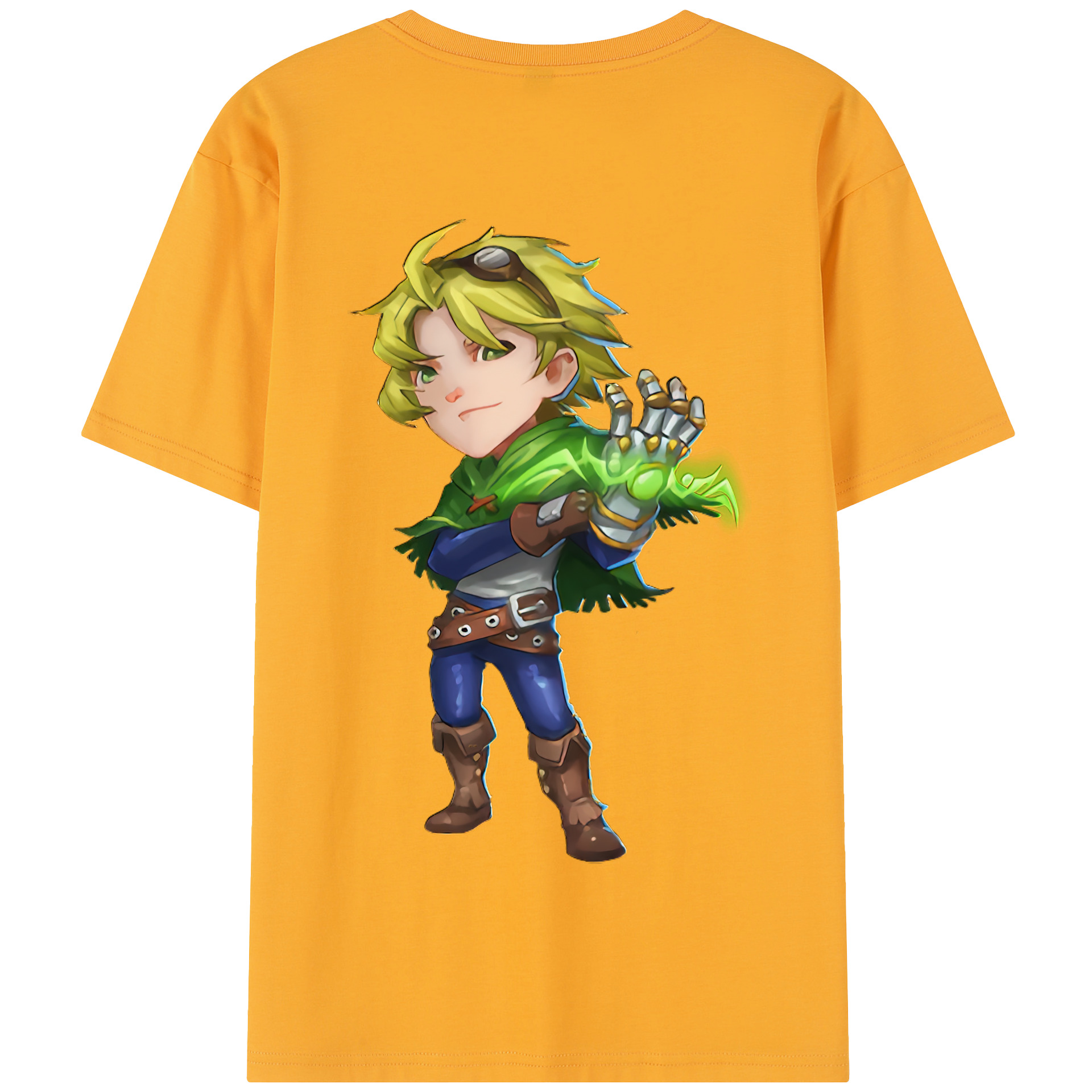 リーグ・オブ・レジェンド League of Legends LOL 綿100％半袖Tシャツ（背面プリント）