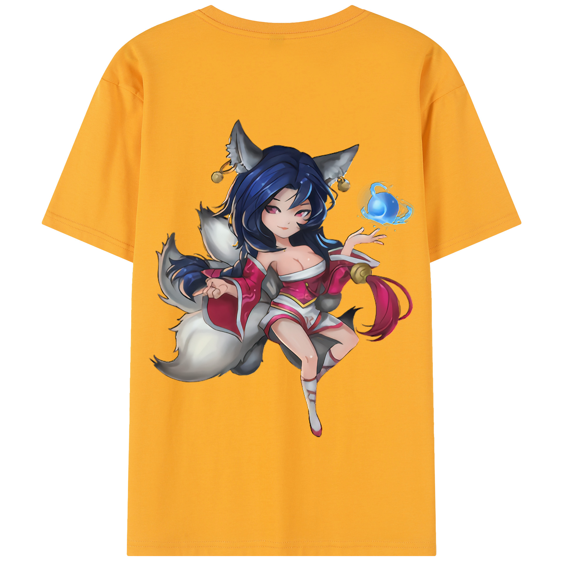 リーグ・オブ・レジェンド League of Legends LOL 綿100％半袖Tシャツ（背面プリント）