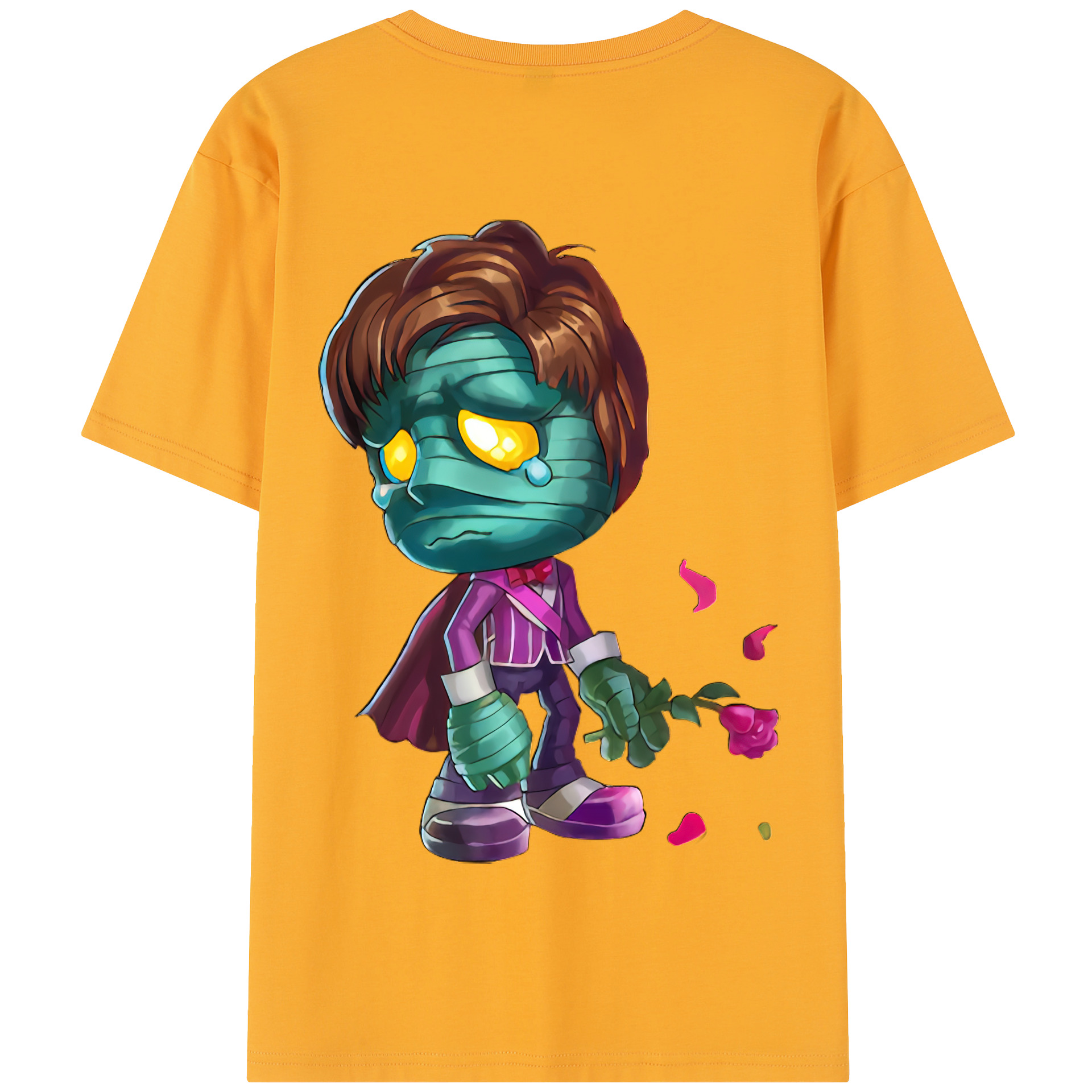 リーグ・オブ・レジェンド League of Legends LOL 綿100％半袖Tシャツ（背面プリント）