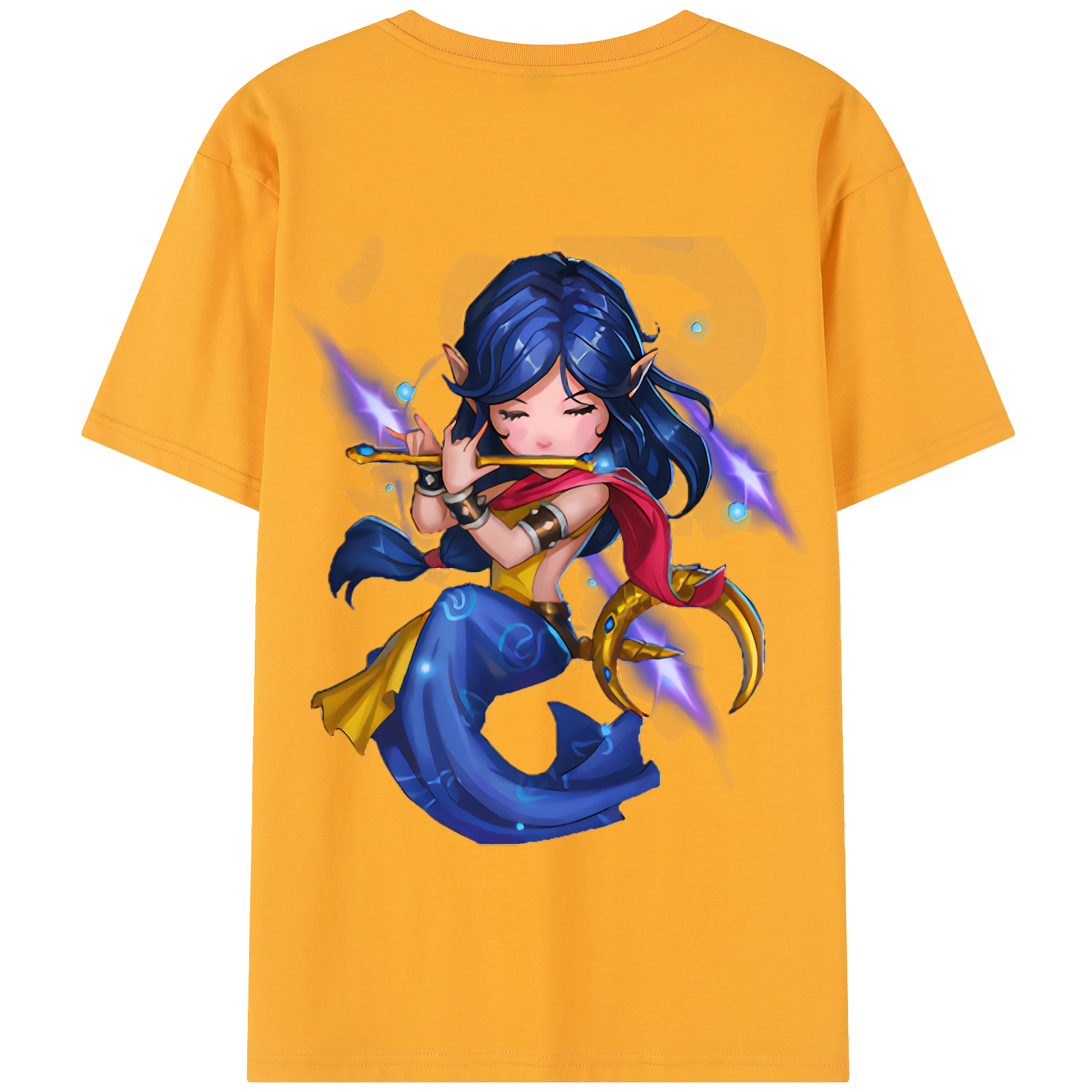リーグ・オブ・レジェンド League of Legends LOL 綿100％半袖Tシャツ（背面プリント）