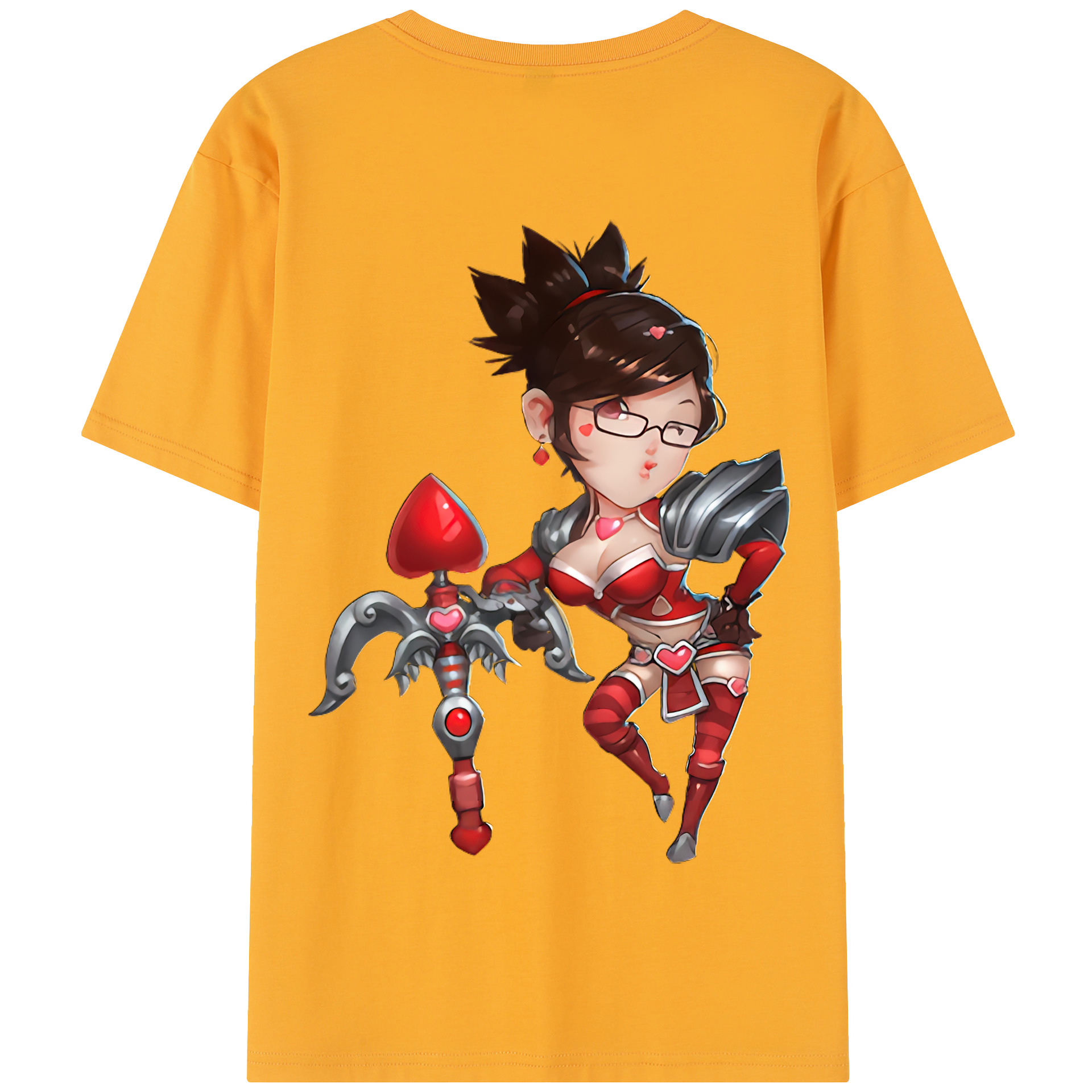 リーグ・オブ・レジェンド League of Legends LOL 綿100％半袖Tシャツ（背面プリント）