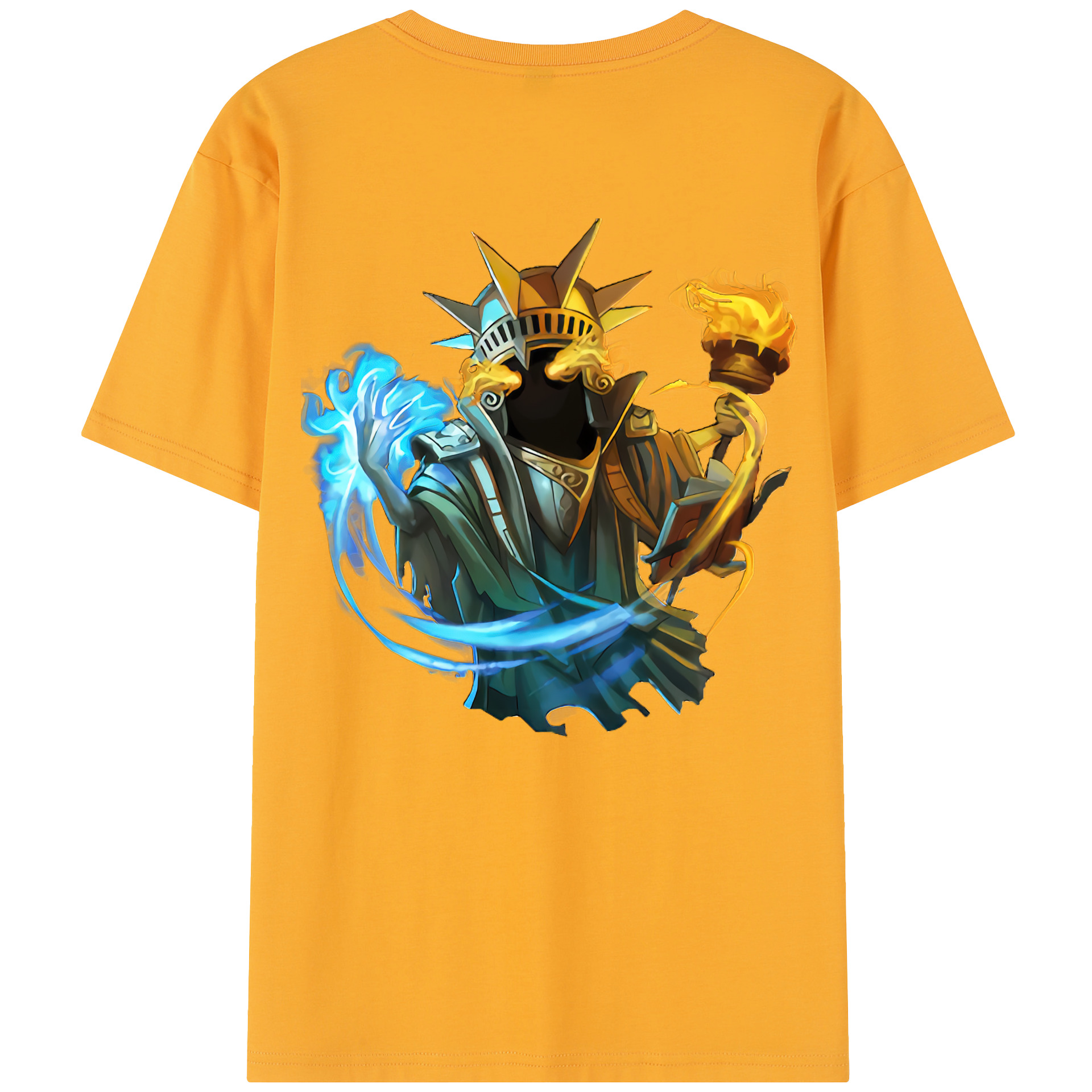 リーグ・オブ・レジェンド League of Legends LOL 綿100％半袖Tシャツ（背面プリント）