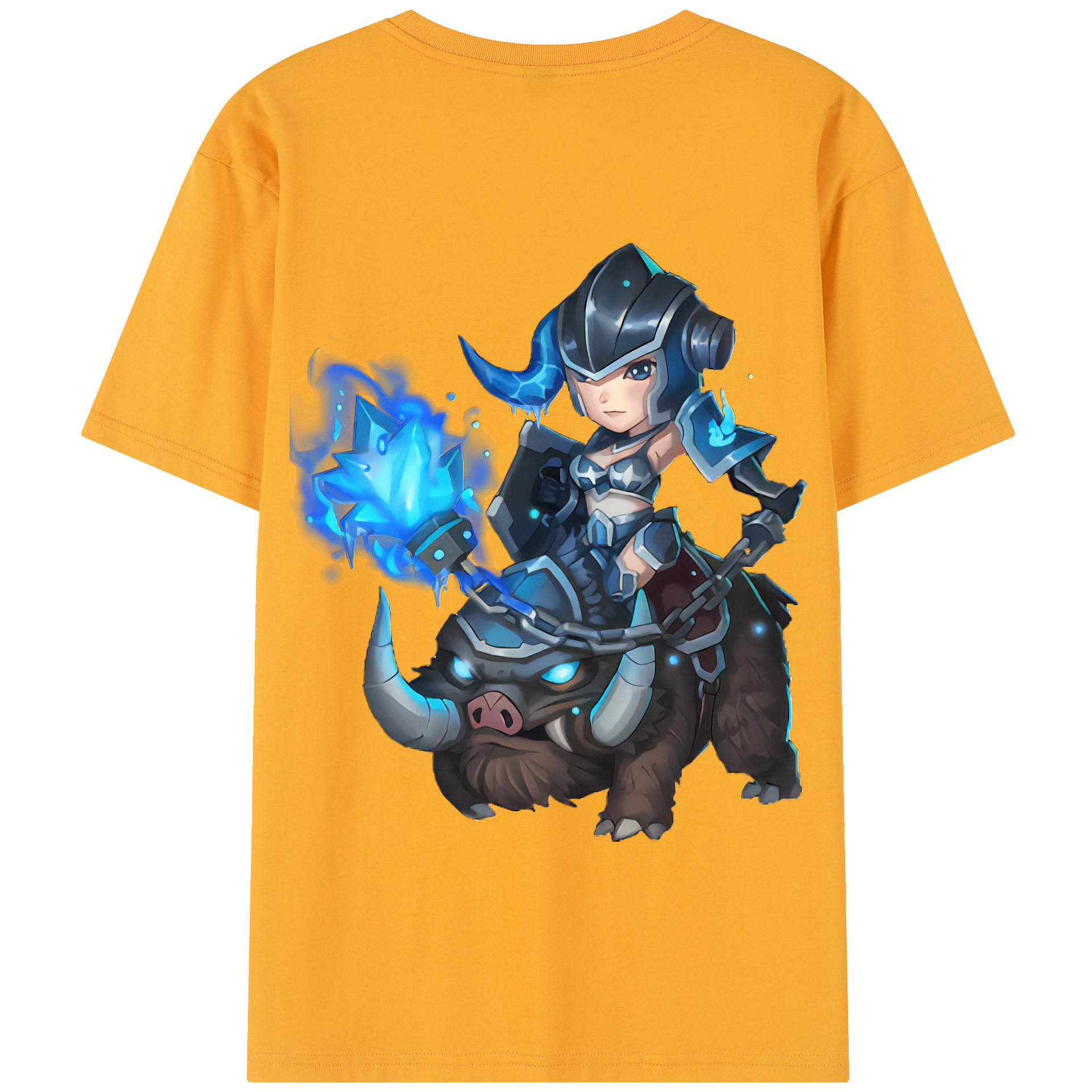 リーグ・オブ・レジェンド League of Legends LOL 綿100％半袖Tシャツ（背面プリント）