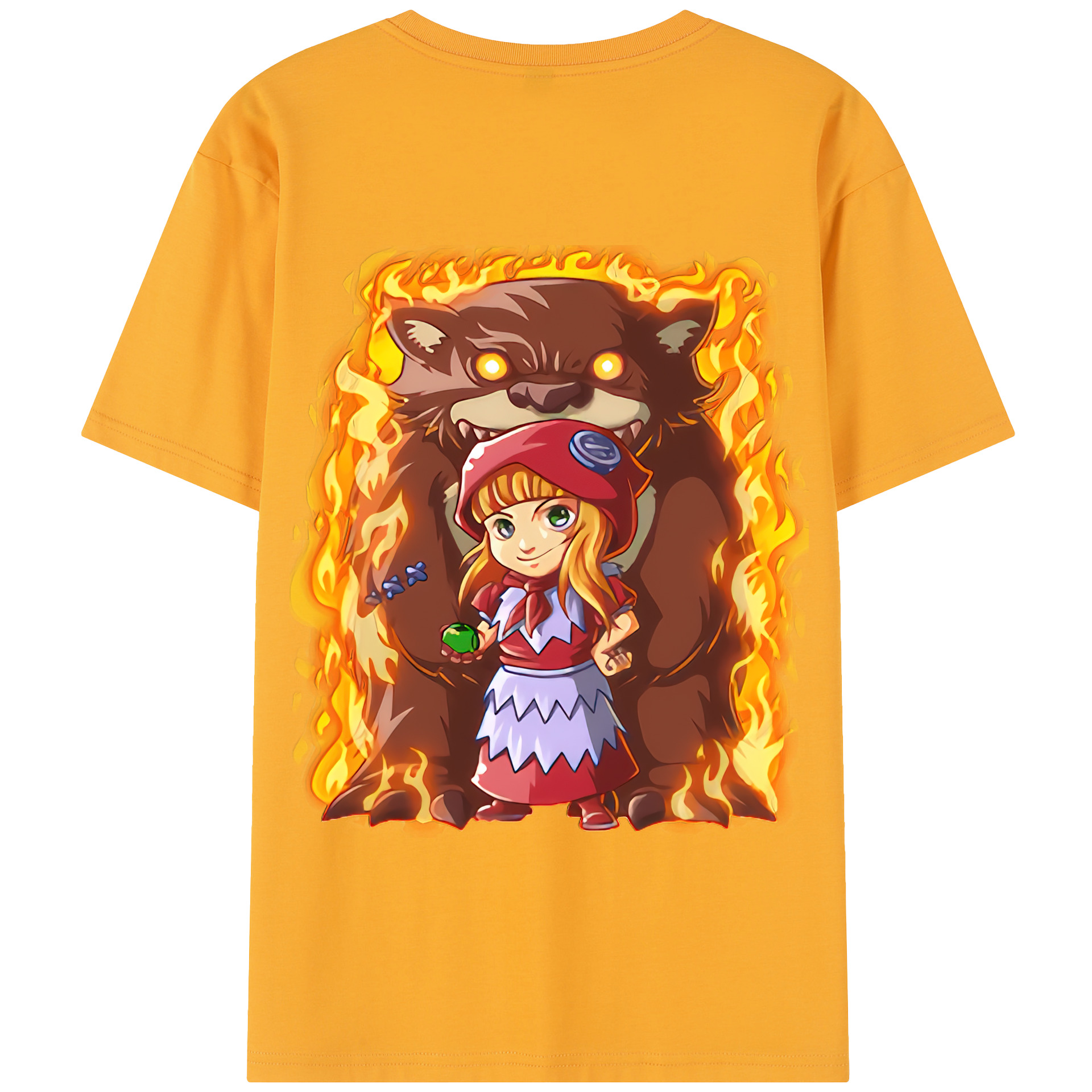 リーグ・オブ・レジェンド League of Legends LOL 綿100％半袖Tシャツ（背面プリント）