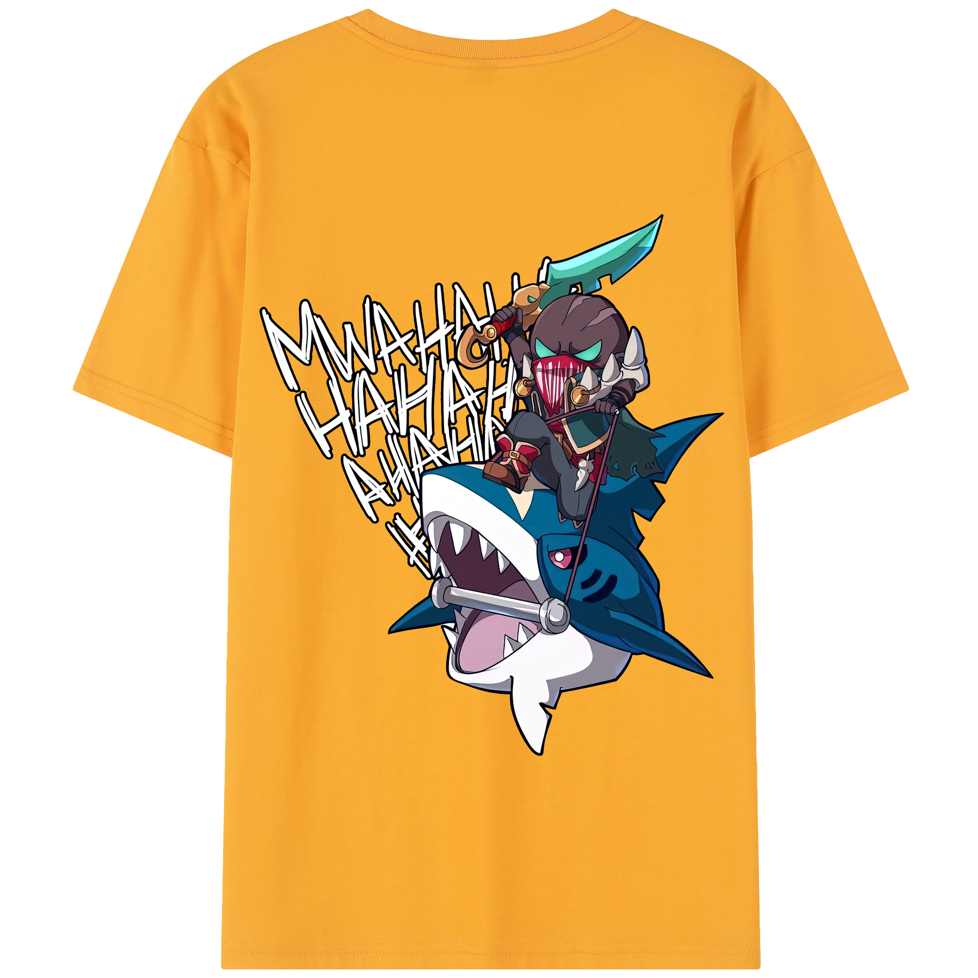 リーグ・オブ・レジェンド League of Legends LOL 綿100％半袖Tシャツ（背面プリント）