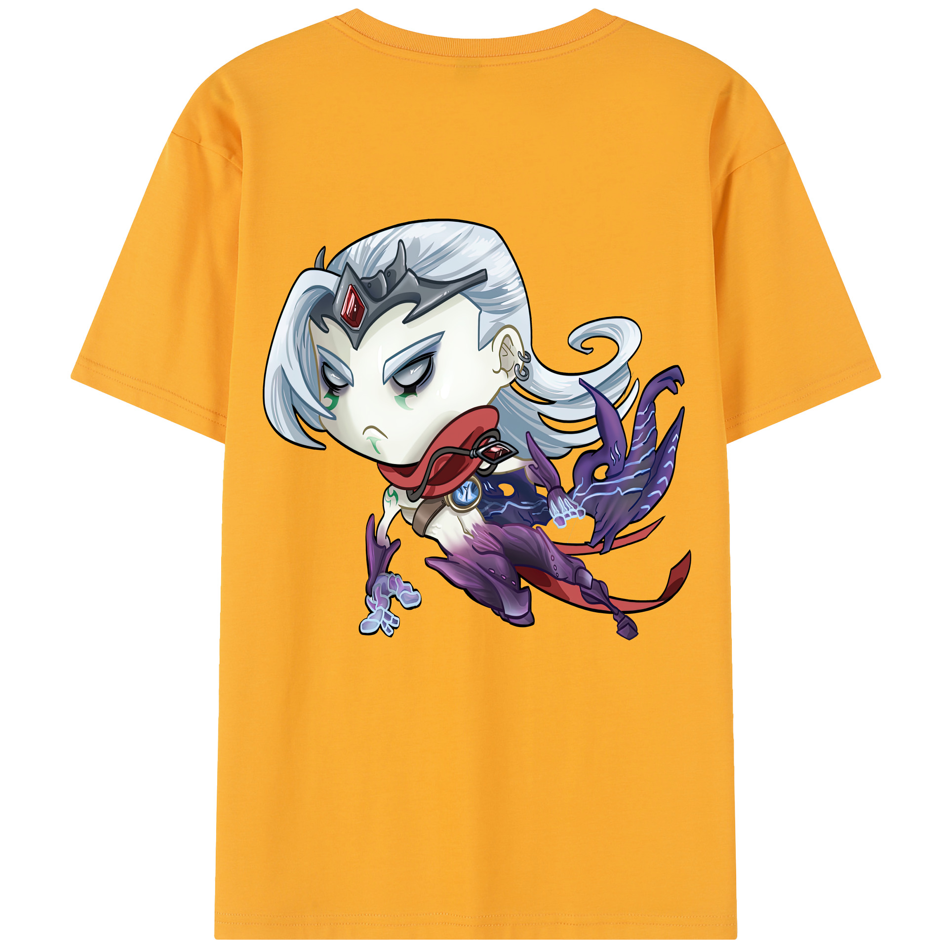 リーグ・オブ・レジェンド League of Legends LOL 綿100％半袖Tシャツ（背面プリント）