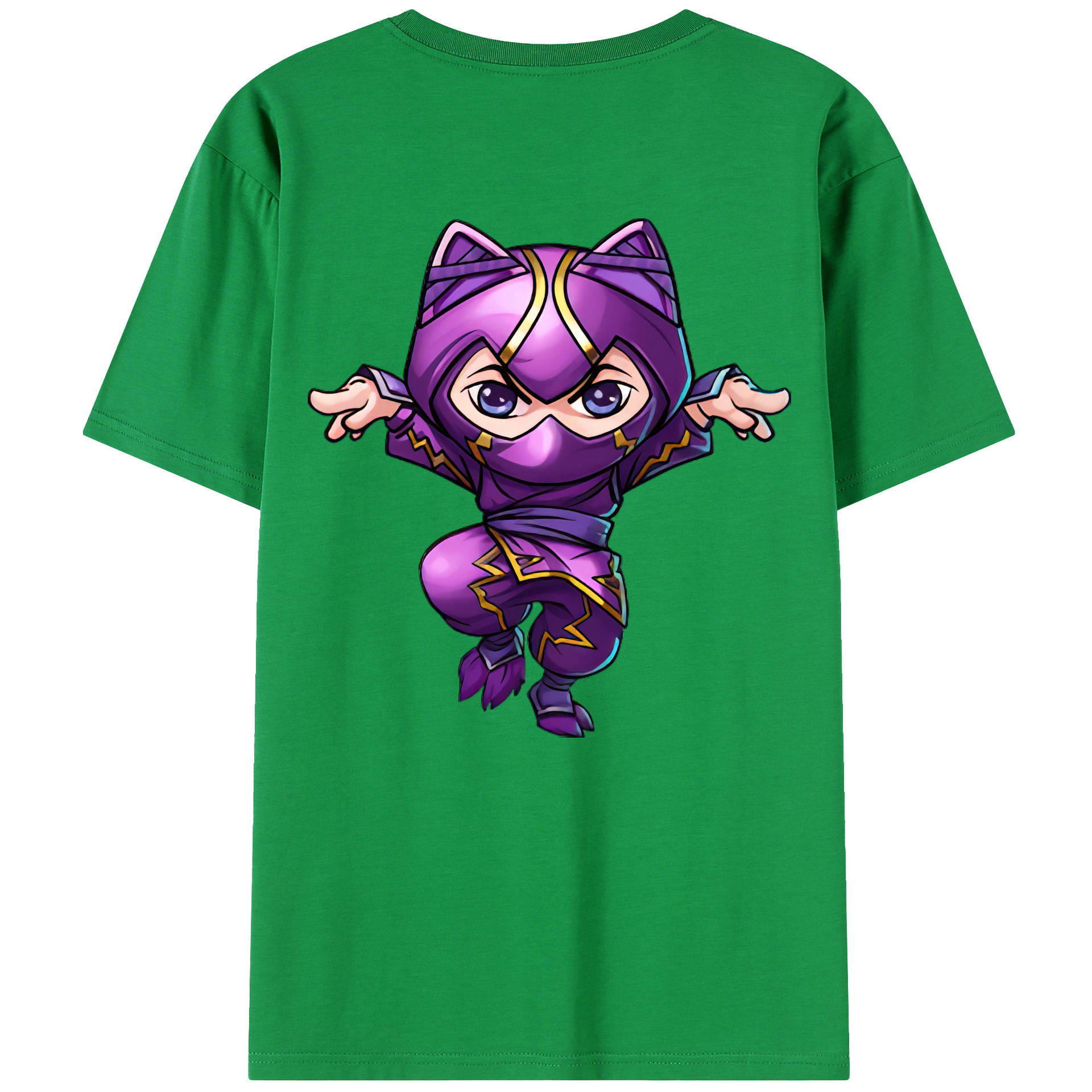 リーグ・オブ・レジェンド League of Legends LOL 綿100％半袖Tシャツ（背面プリント）