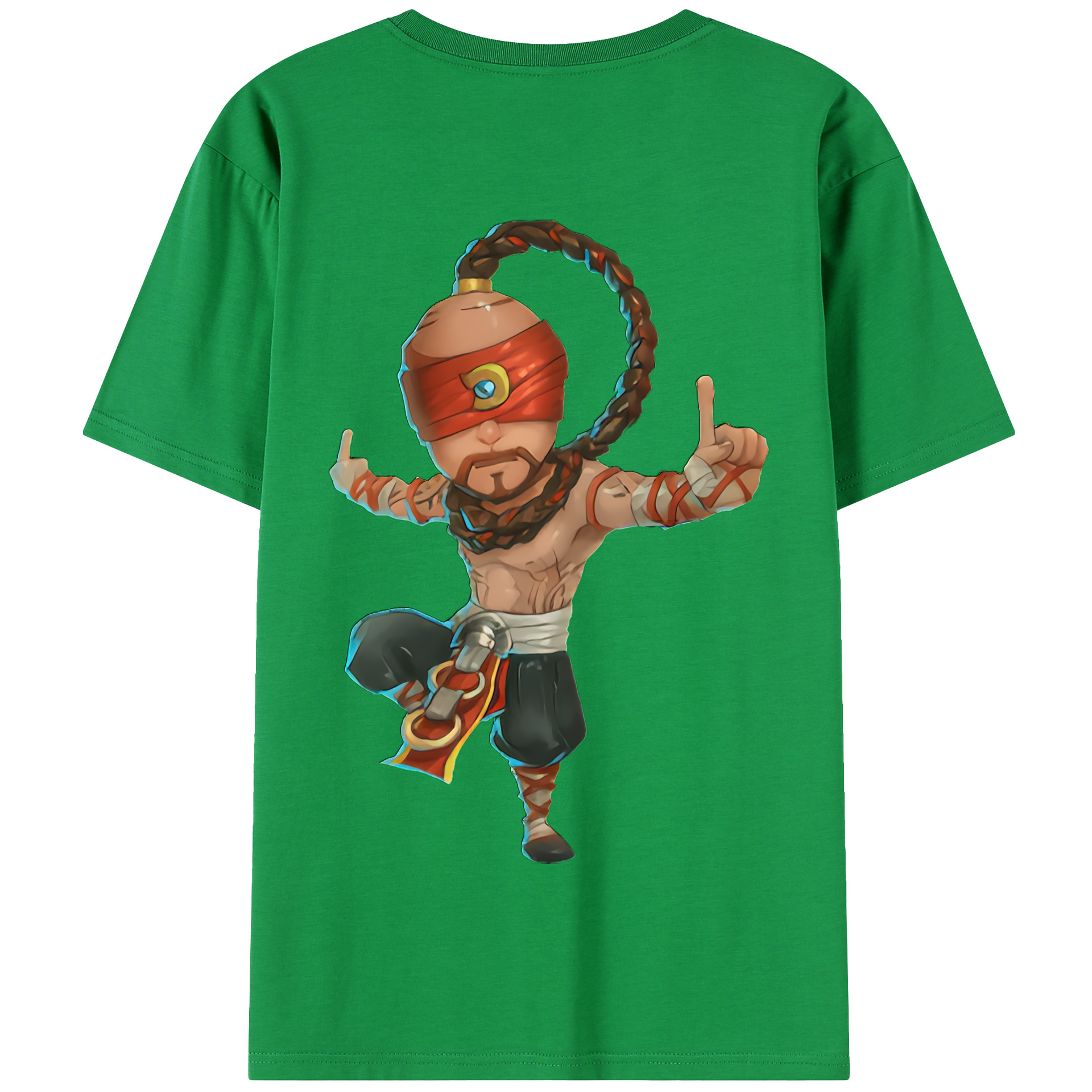 リーグ・オブ・レジェンド League of Legends LOL 綿100％半袖Tシャツ（背面プリント）