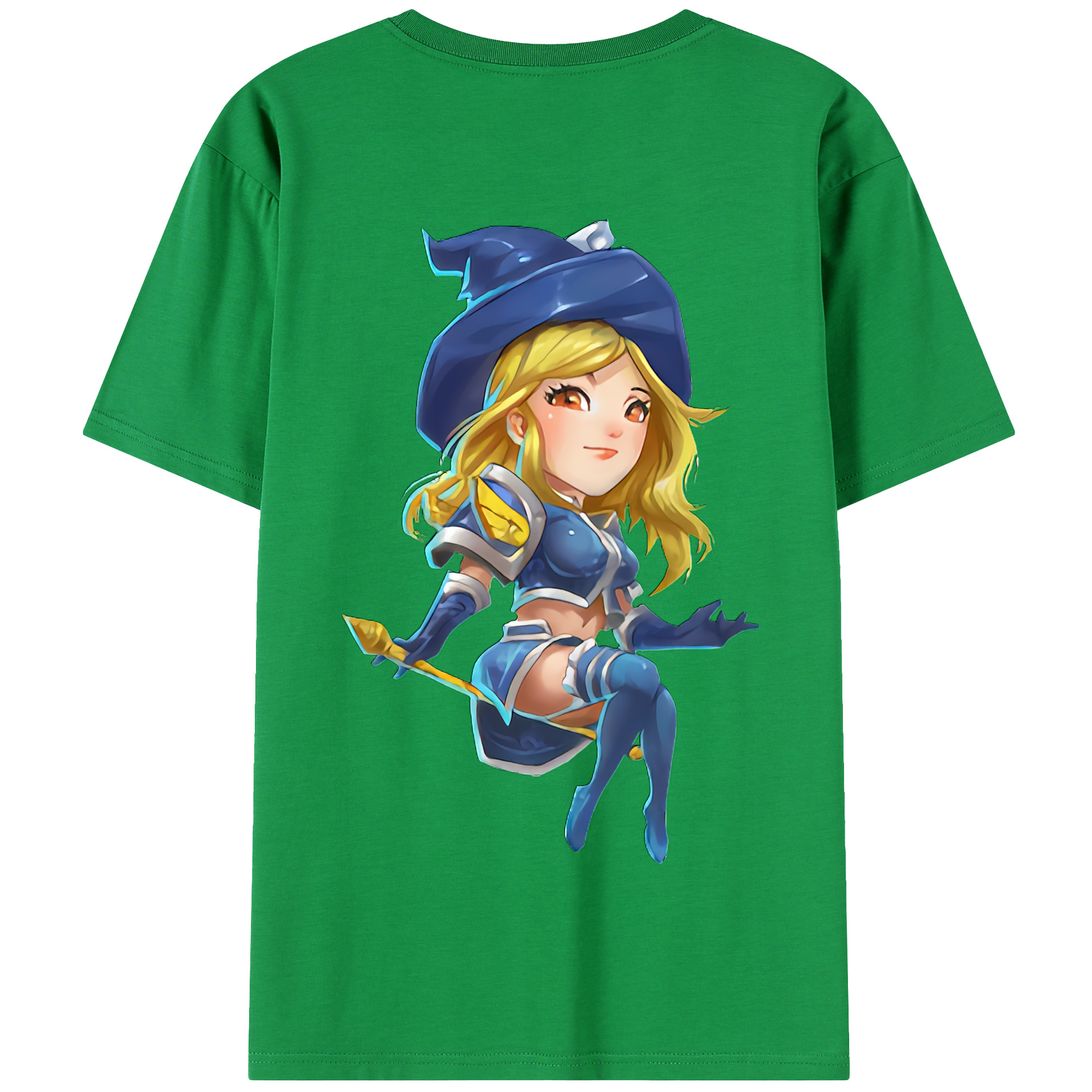 リーグ・オブ・レジェンド League of Legends LOL 綿100％半袖Tシャツ（背面プリント）