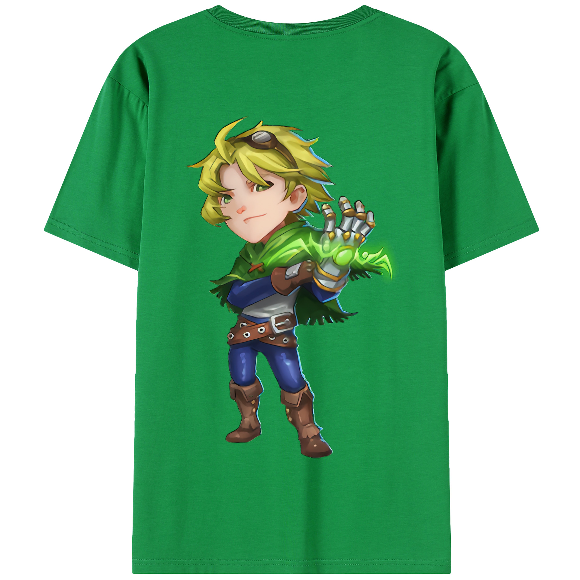 リーグ・オブ・レジェンド League of Legends LOL 綿100％半袖Tシャツ（背面プリント）
