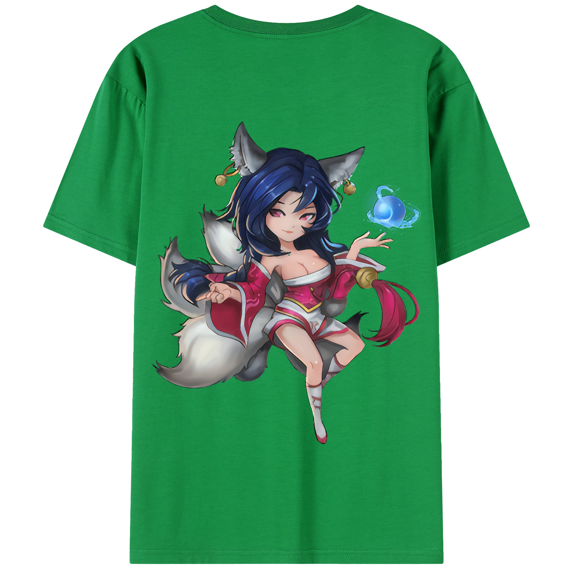 リーグ・オブ・レジェンド League of Legends LOL 綿100％半袖Tシャツ（背面プリント）