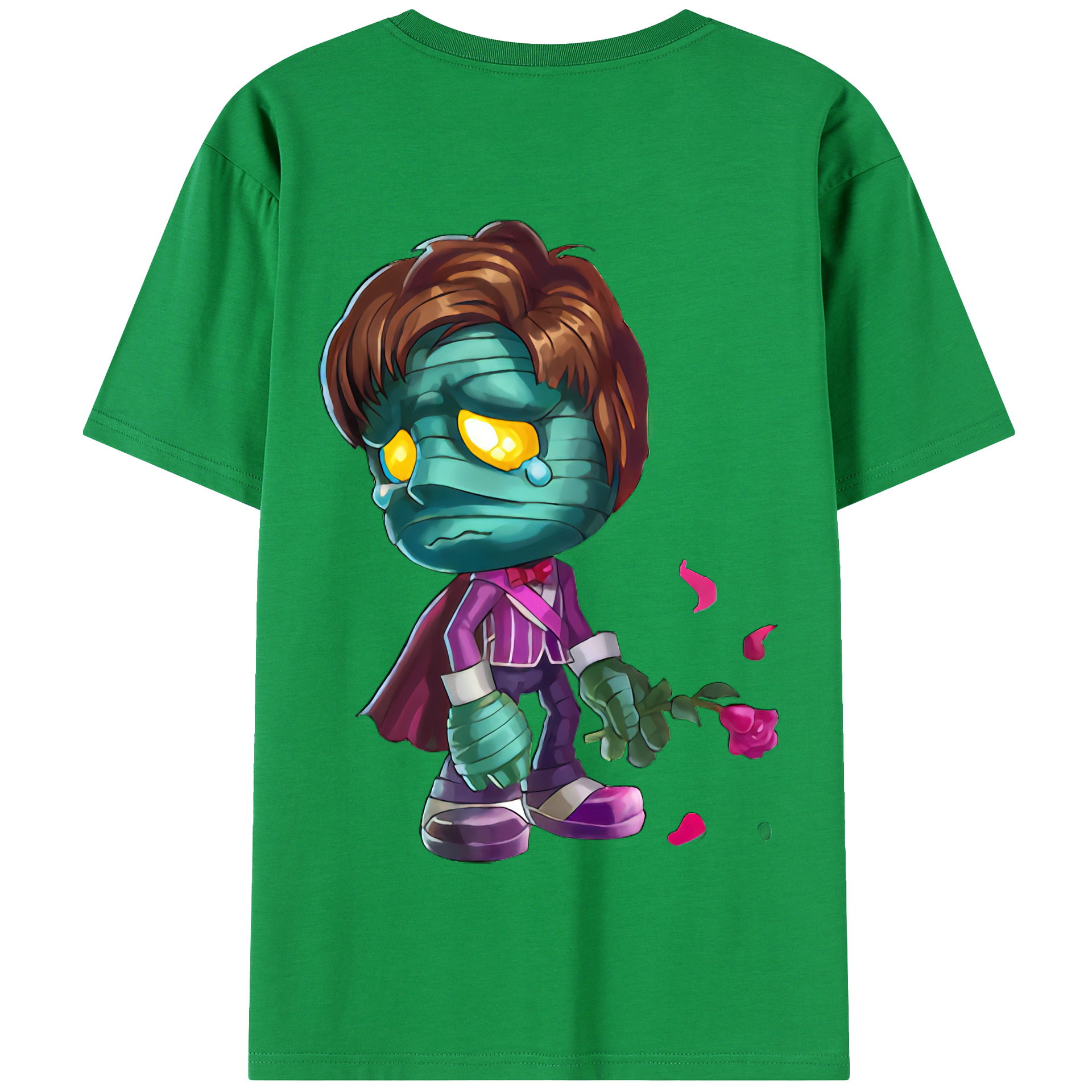 リーグ・オブ・レジェンド League of Legends LOL 綿100％半袖Tシャツ（背面プリント）