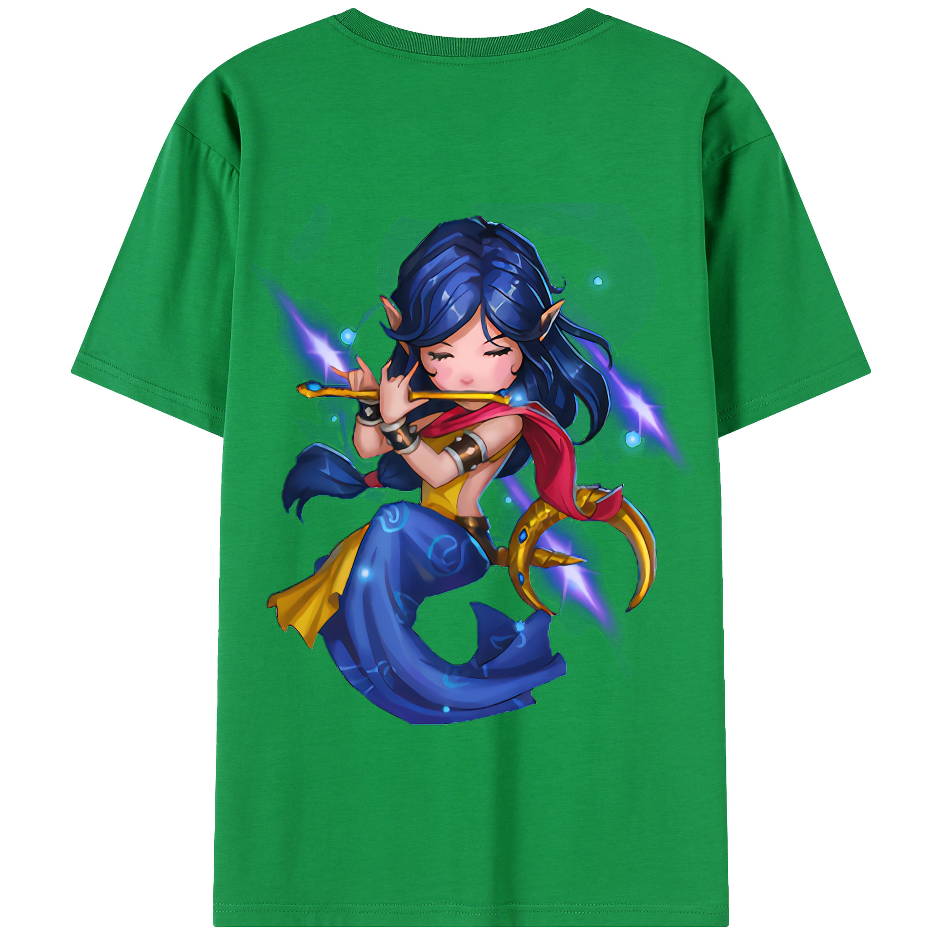 リーグ・オブ・レジェンド League of Legends LOL 綿100％半袖Tシャツ（背面プリント）