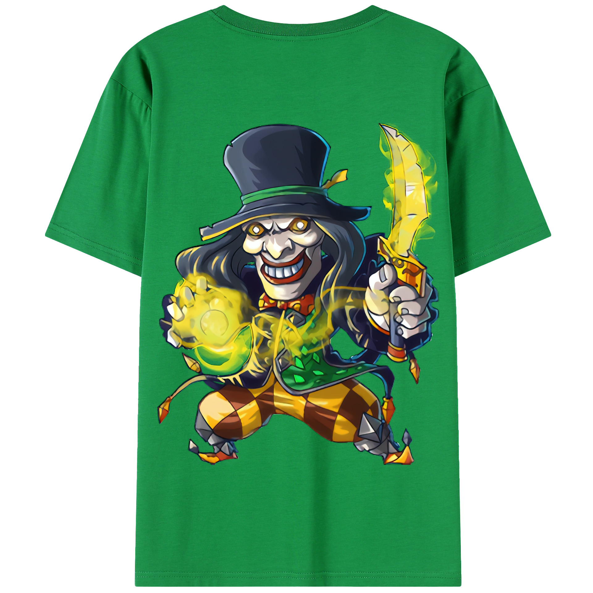 リーグ・オブ・レジェンド League of Legends LOL 綿100％半袖Tシャツ（背面プリント）