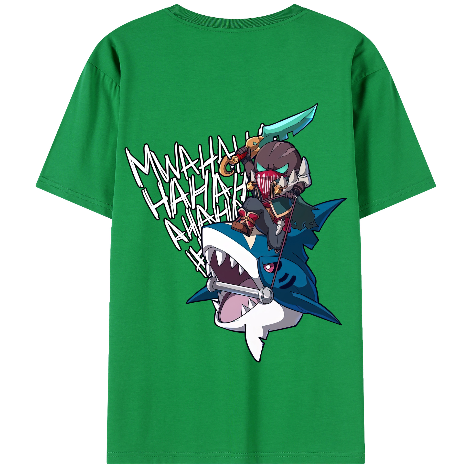 リーグ・オブ・レジェンド League of Legends LOL 綿100％半袖Tシャツ（背面プリント）