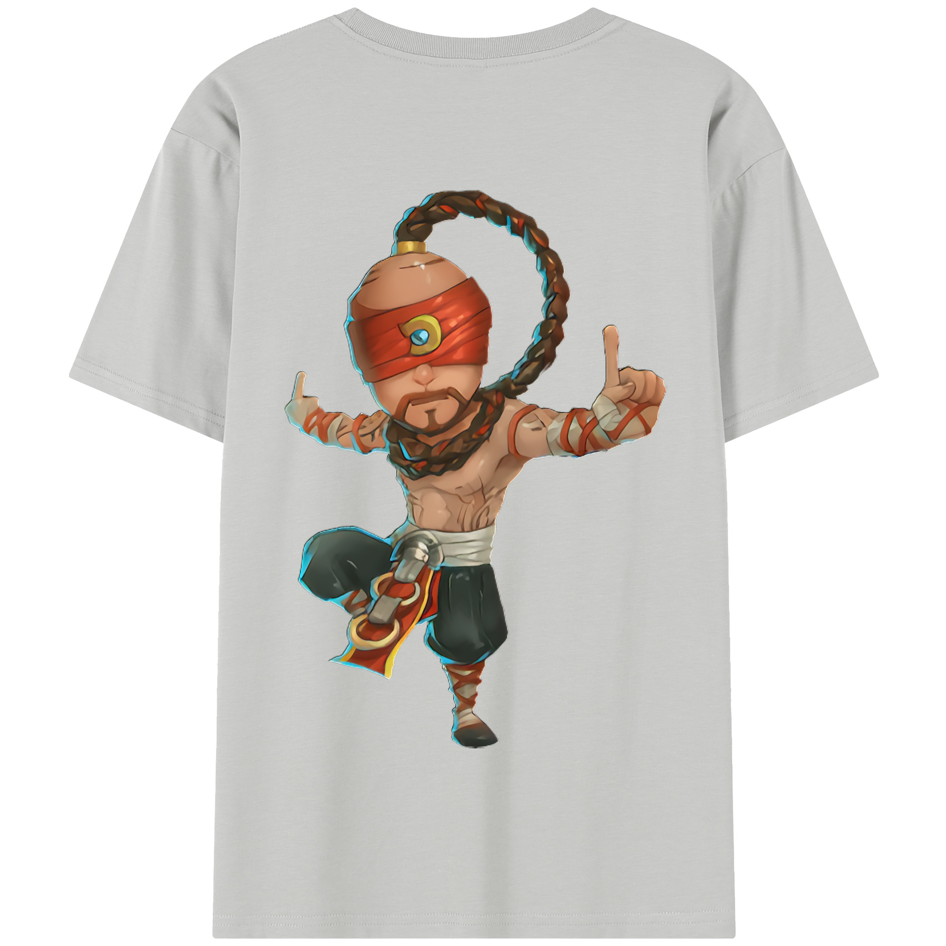 リーグ・オブ・レジェンド League of Legends LOL 綿100％半袖Tシャツ（背面プリント）