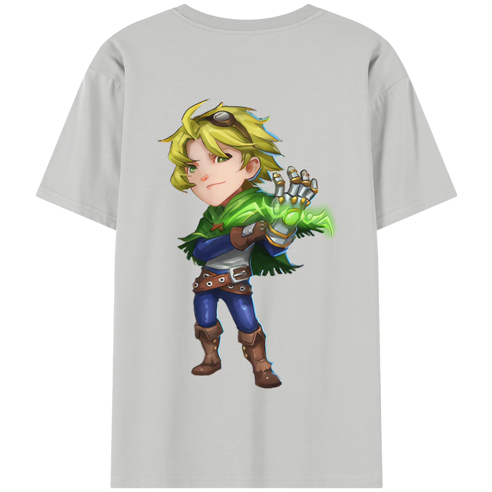 リーグ・オブ・レジェンド League of Legends LOL 綿100％半袖Tシャツ（背面プリント）