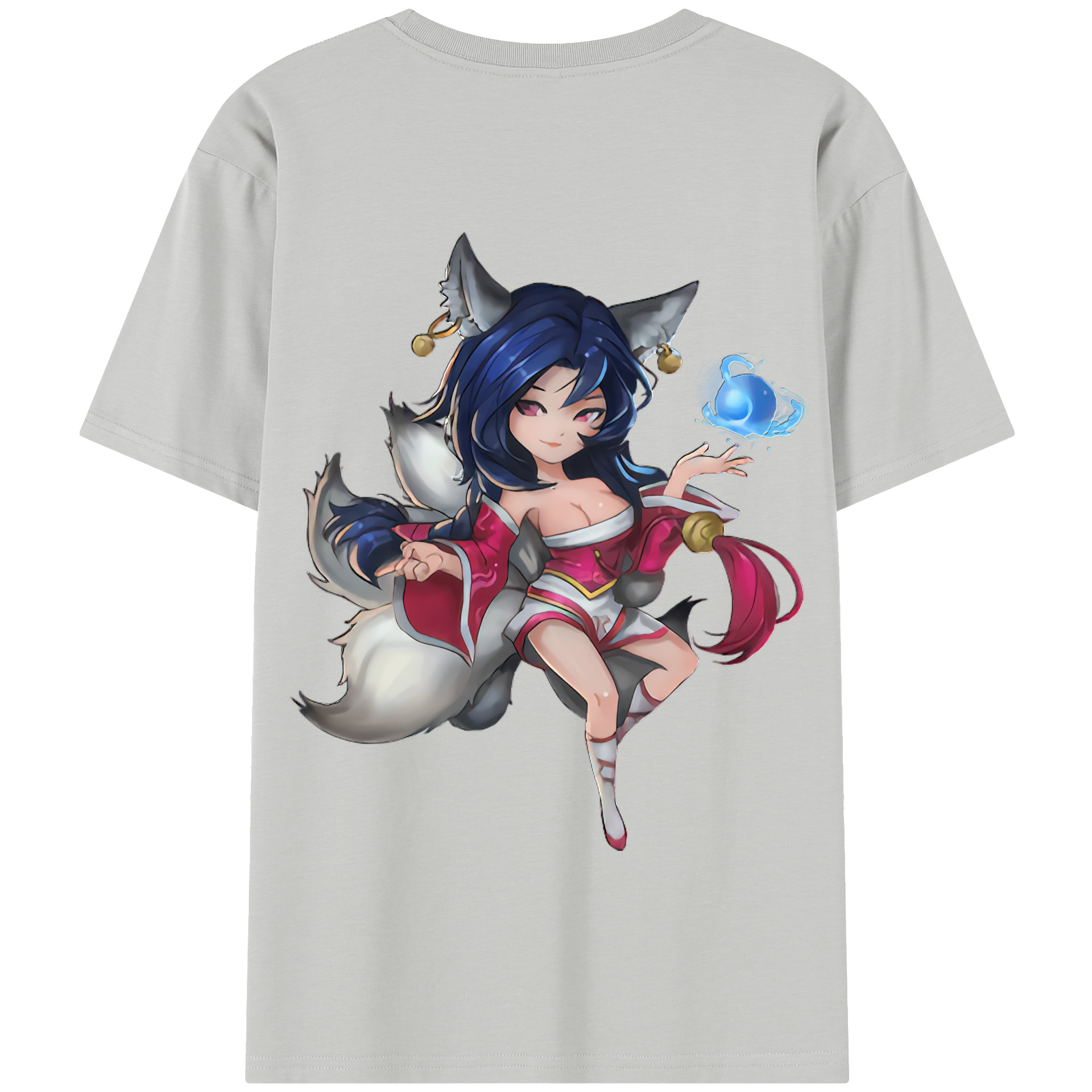 リーグ・オブ・レジェンド League of Legends LOL 綿100％半袖Tシャツ（背面プリント）