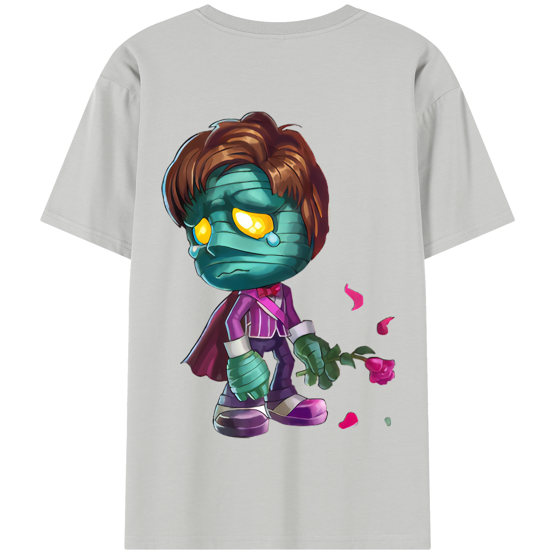 リーグ・オブ・レジェンド League of Legends LOL 綿100％半袖Tシャツ（背面プリント）