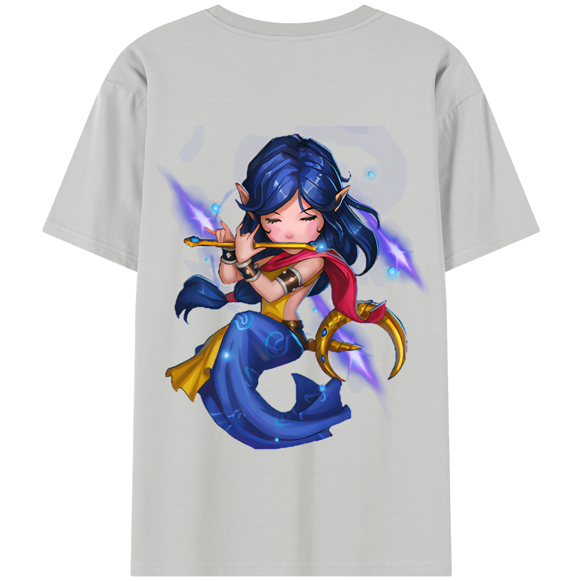 リーグ・オブ・レジェンド League of Legends LOL 綿100％半袖Tシャツ（背面プリント）