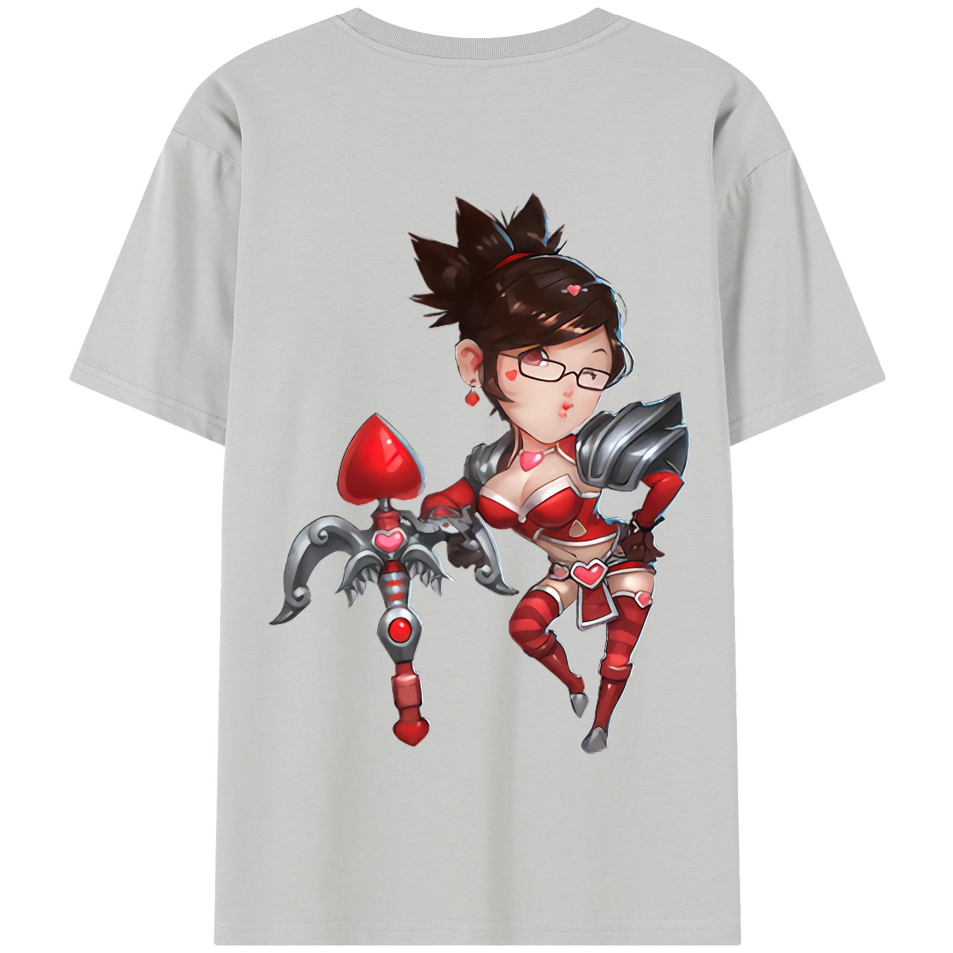 リーグ・オブ・レジェンド League of Legends LOL 綿100％半袖Tシャツ（背面プリント）