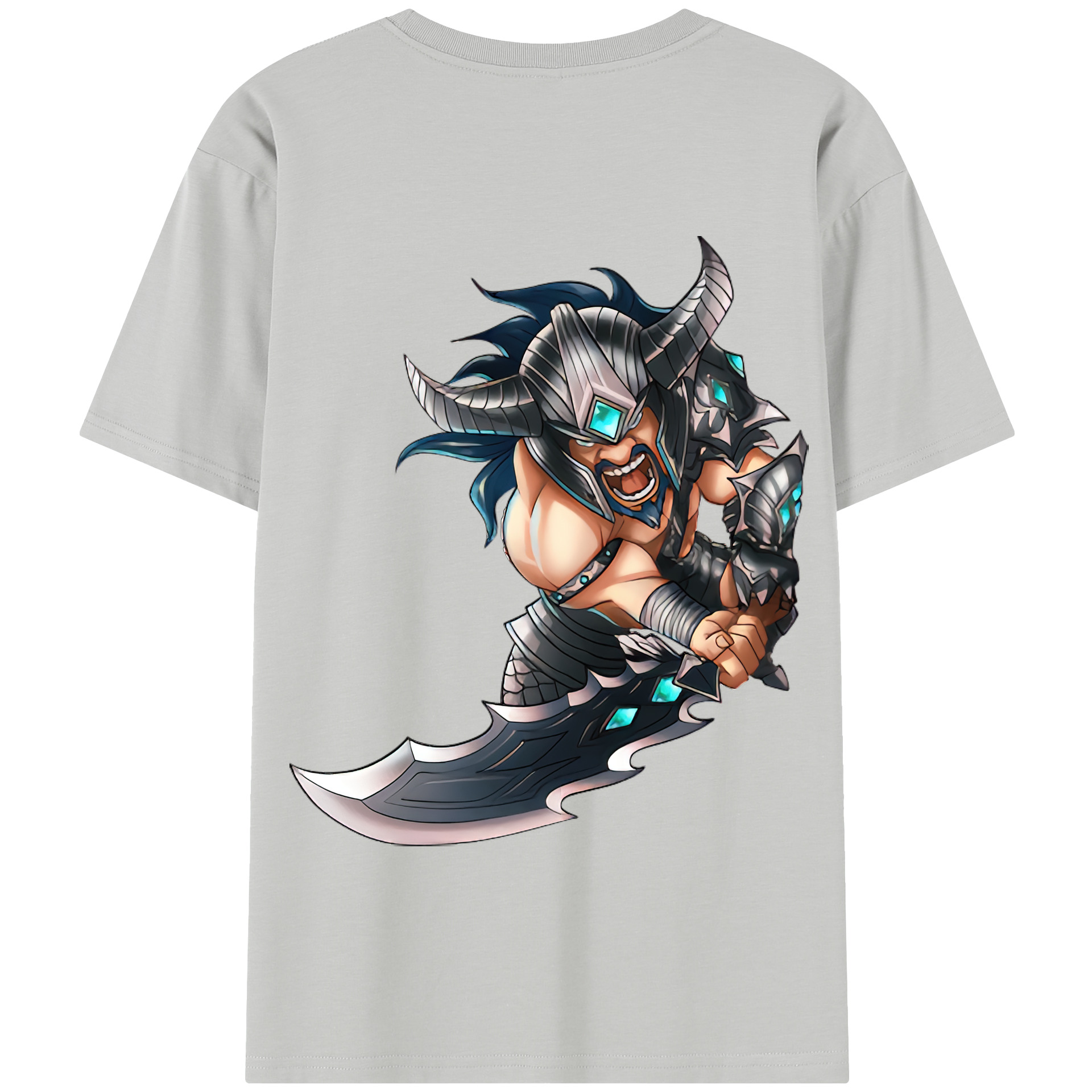 リーグ・オブ・レジェンド League of Legends LOL 綿100％半袖Tシャツ（背面プリント）