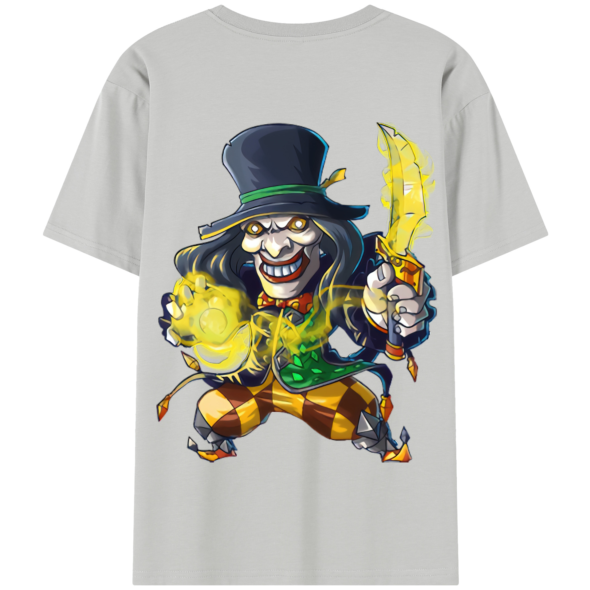 リーグ・オブ・レジェンド League of Legends LOL 綿100％半袖Tシャツ（背面プリント）