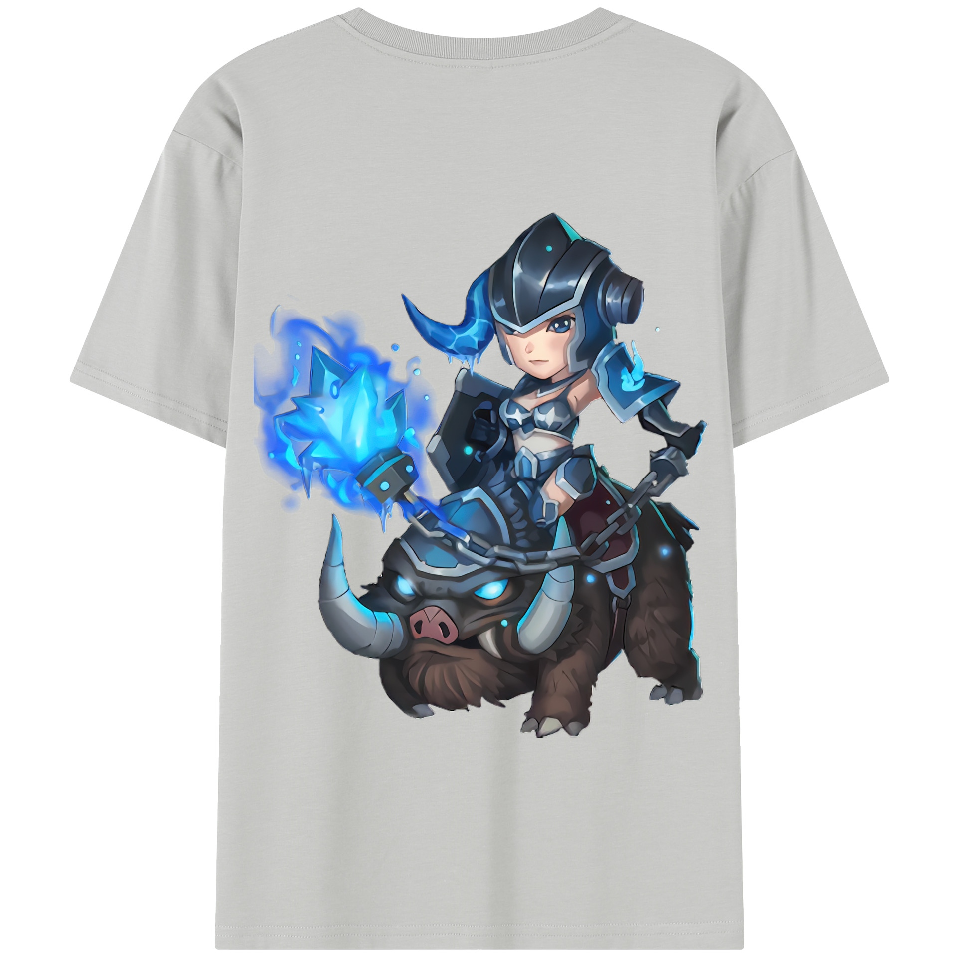 リーグ・オブ・レジェンド League of Legends LOL 綿100％半袖Tシャツ（背面プリント）