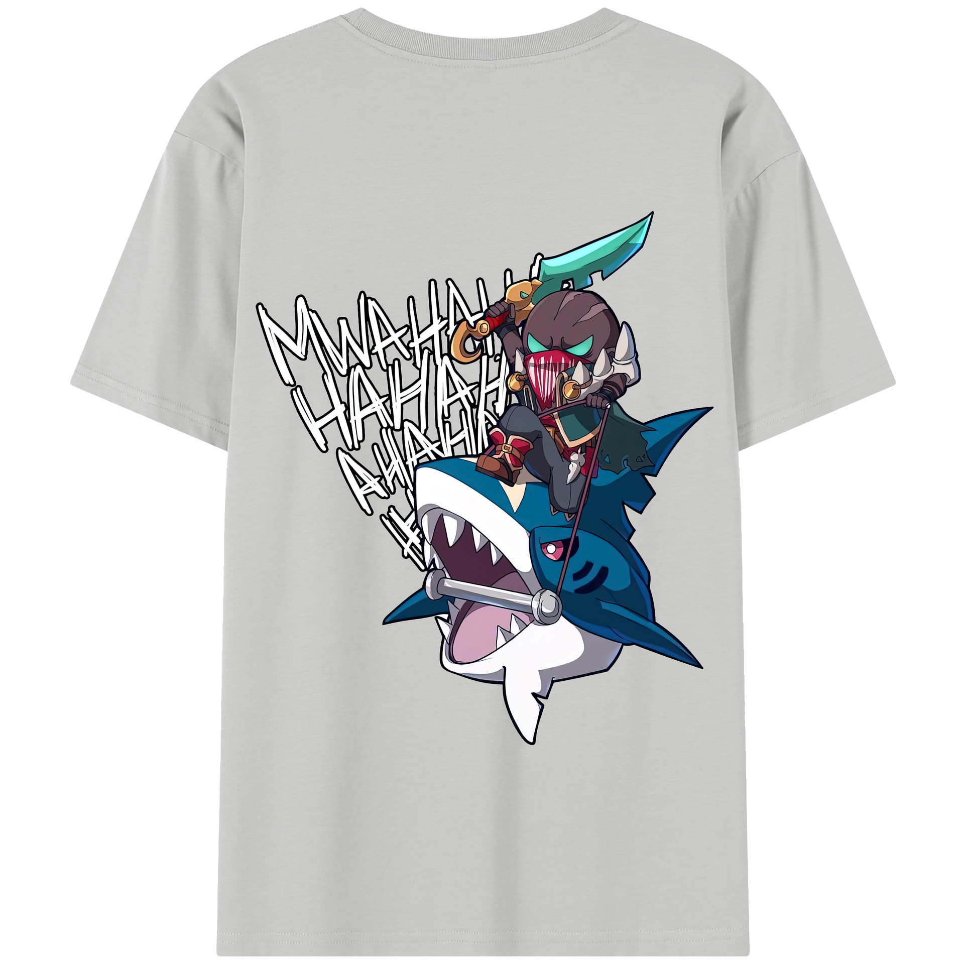 リーグ・オブ・レジェンド League of Legends LOL 綿100％半袖Tシャツ（背面プリント）