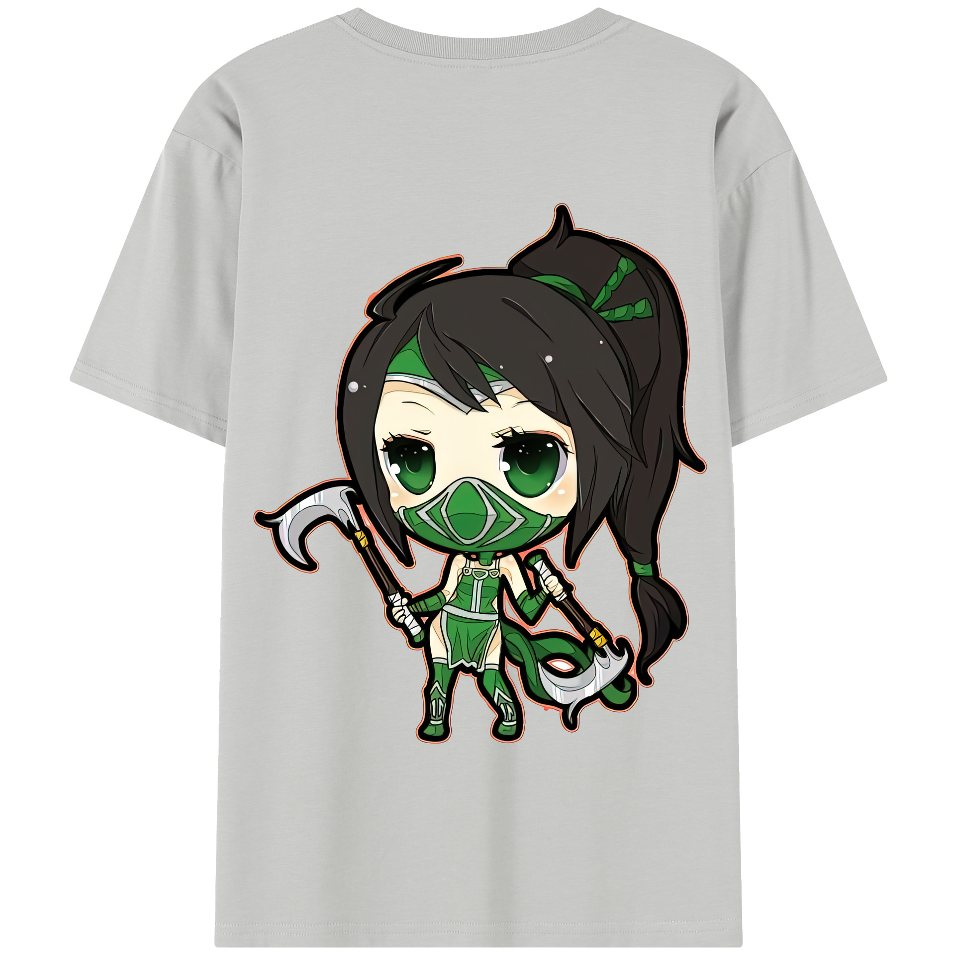 リーグ・オブ・レジェンド League of Legends LOL 綿100％半袖Tシャツ（背面プリント）