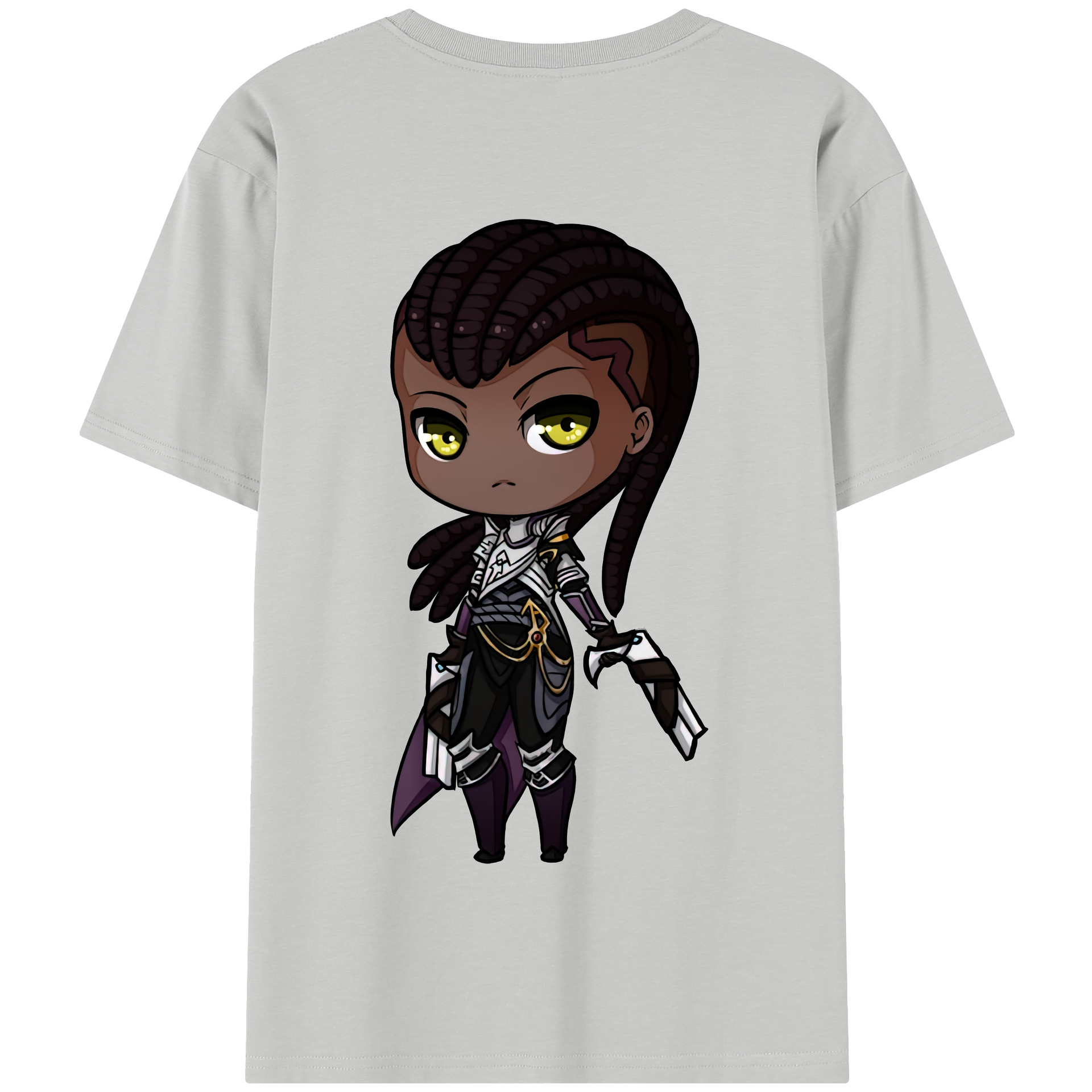 リーグ・オブ・レジェンド League of Legends LOL 綿100％半袖Tシャツ（背面プリント）