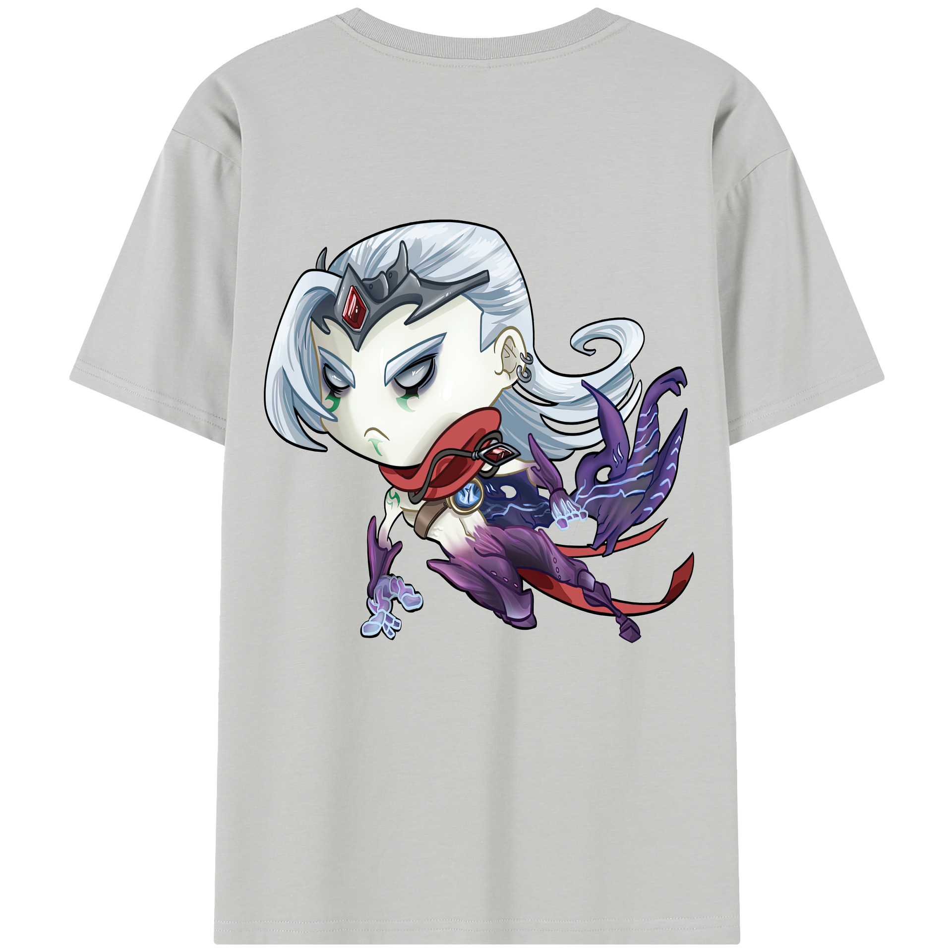 リーグ・オブ・レジェンド League of Legends LOL 綿100％半袖Tシャツ（背面プリント）