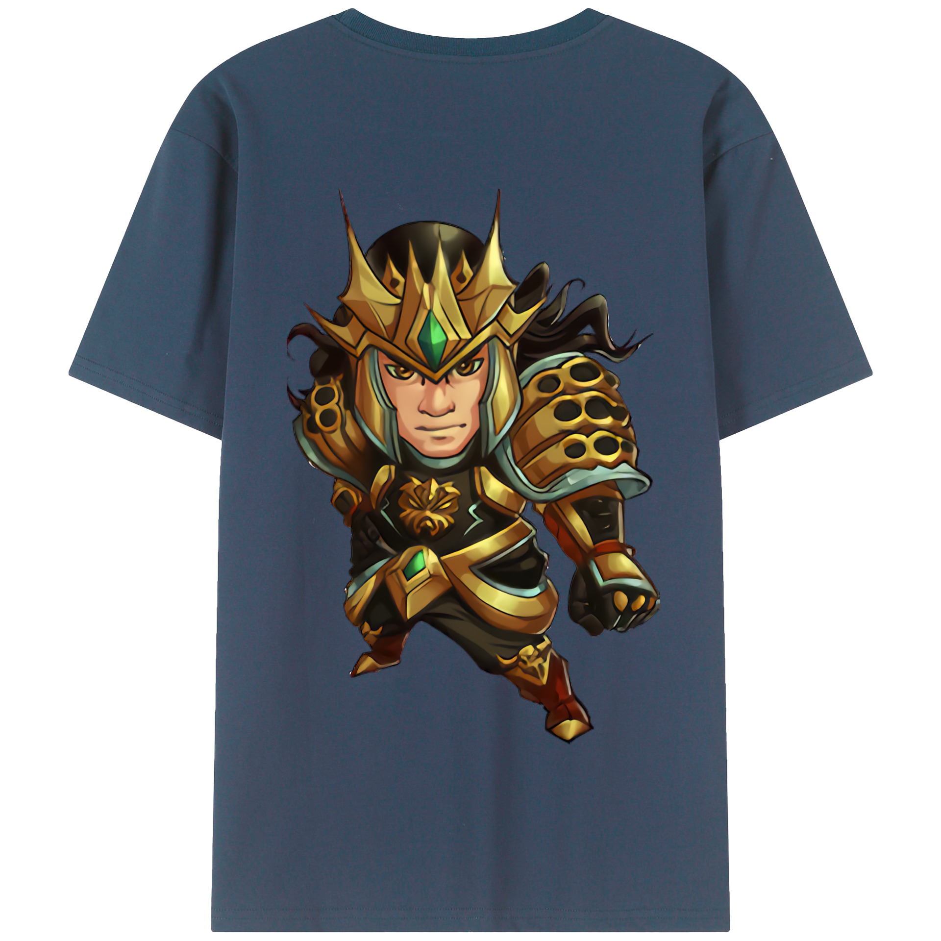 リーグ・オブ・レジェンド League of Legends LOL 綿100％半袖Tシャツ（背面プリント）