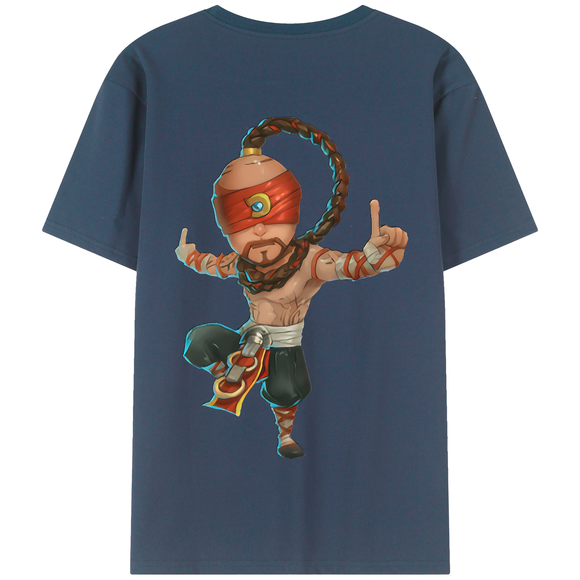リーグ・オブ・レジェンド League of Legends LOL 綿100％半袖Tシャツ（背面プリント）