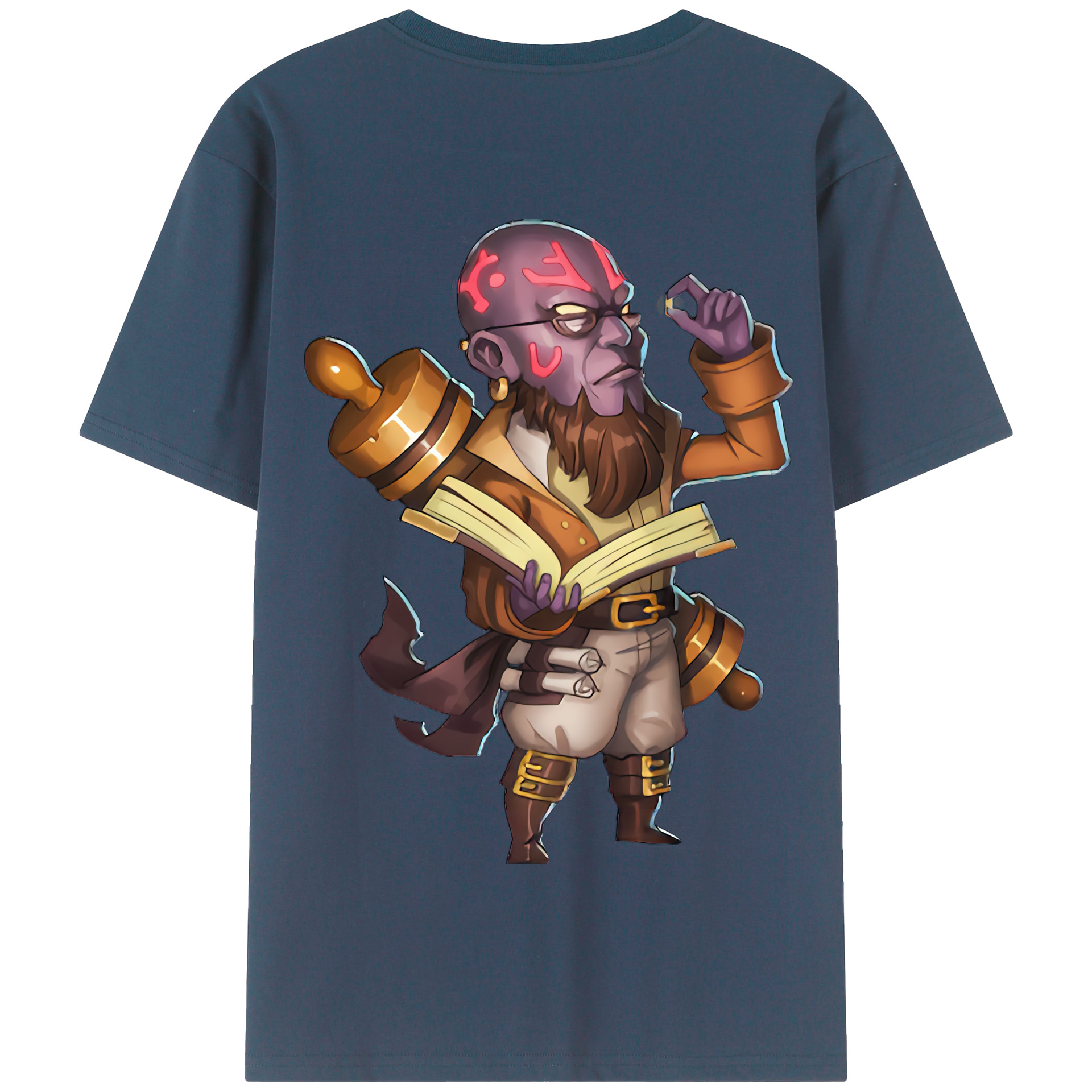 リーグ・オブ・レジェンド League of Legends LOL 綿100％半袖Tシャツ（背面プリント）
