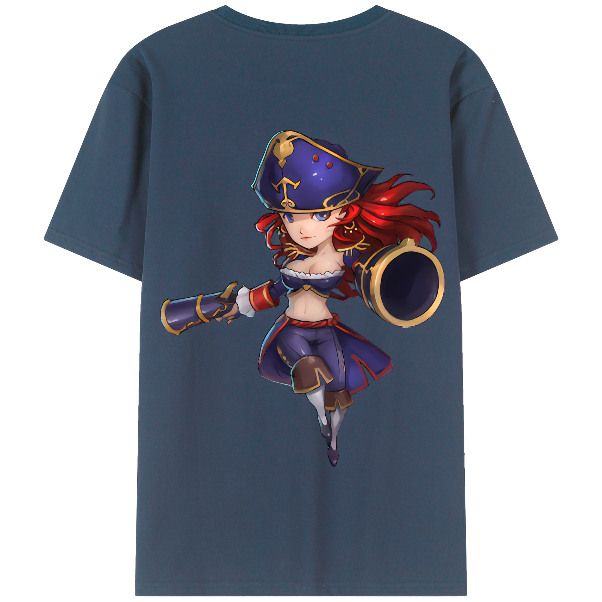 リーグ・オブ・レジェンド League of Legends LOL 綿100％半袖Tシャツ（背面プリント）