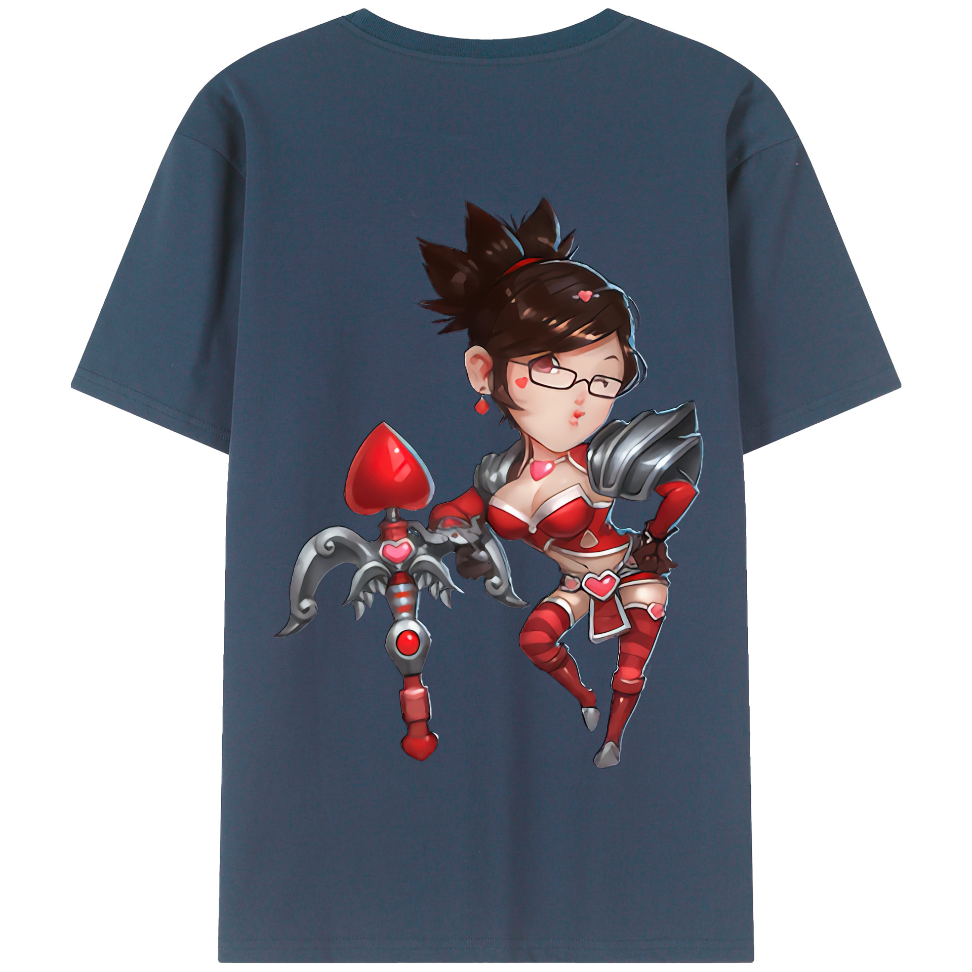 リーグ・オブ・レジェンド League of Legends LOL 綿100％半袖Tシャツ（背面プリント）