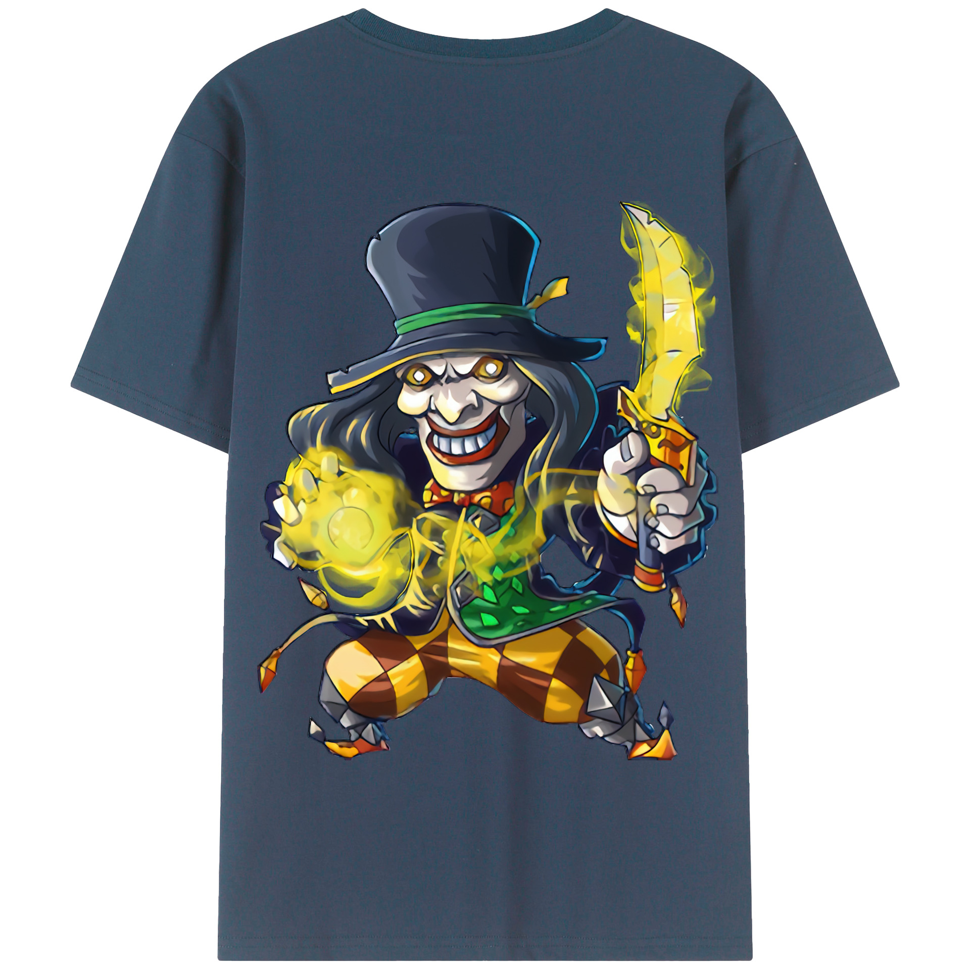 リーグ・オブ・レジェンド League of Legends LOL 綿100％半袖Tシャツ（背面プリント）